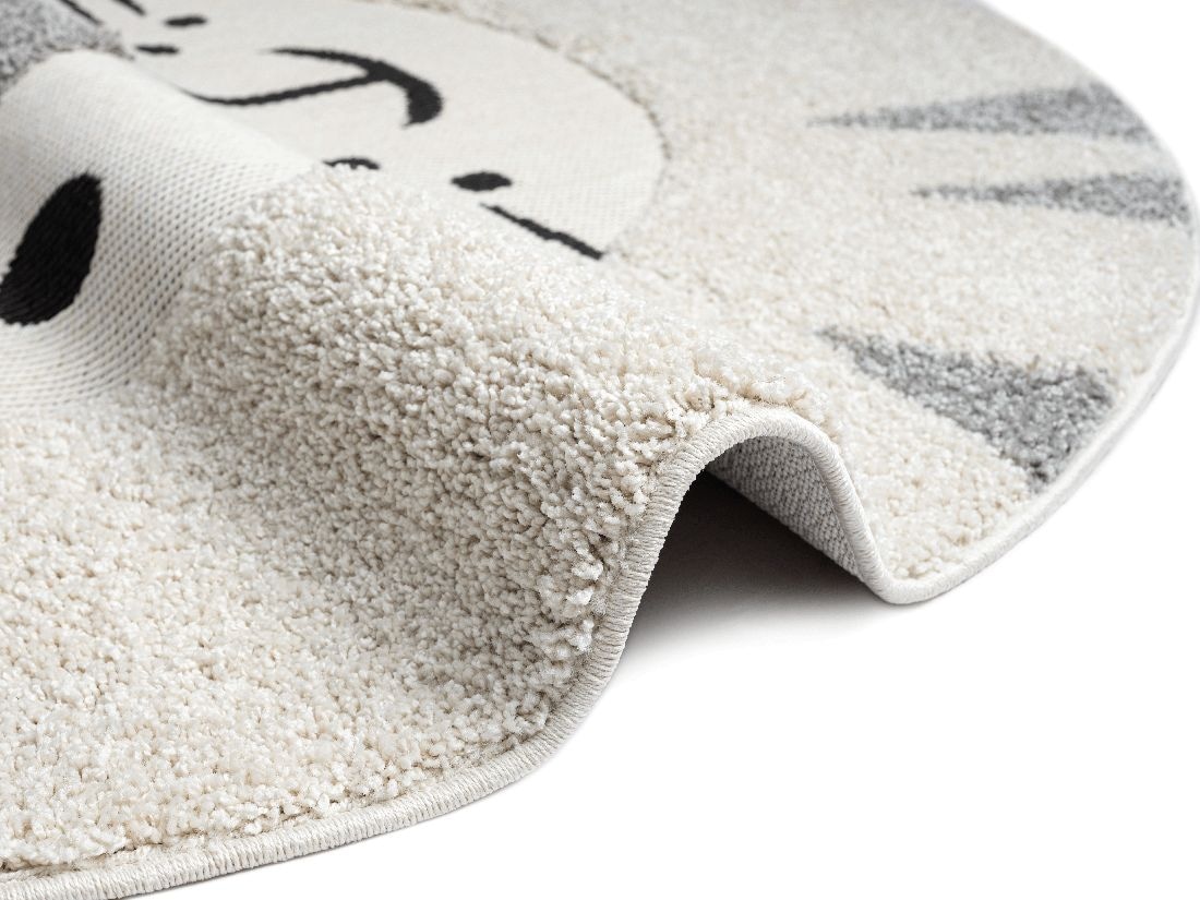 the carpet Teppich »Lou«, rund, 20 mm Höhe, Kinderzimmer Teppich strapazierfähig und pflegleicht