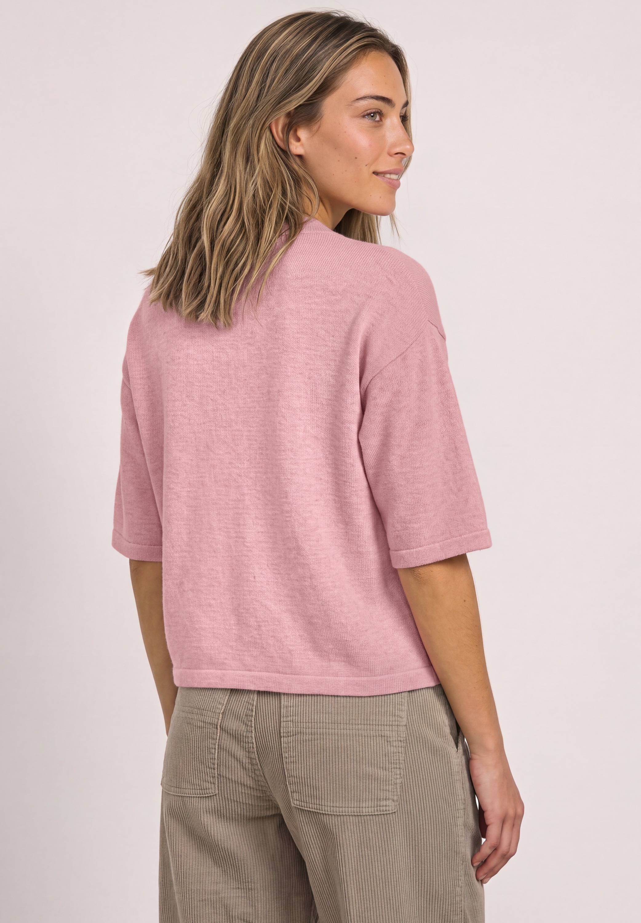 STREET ONE 3/4 Arm-Pullover mit 3/4 Ärmeln