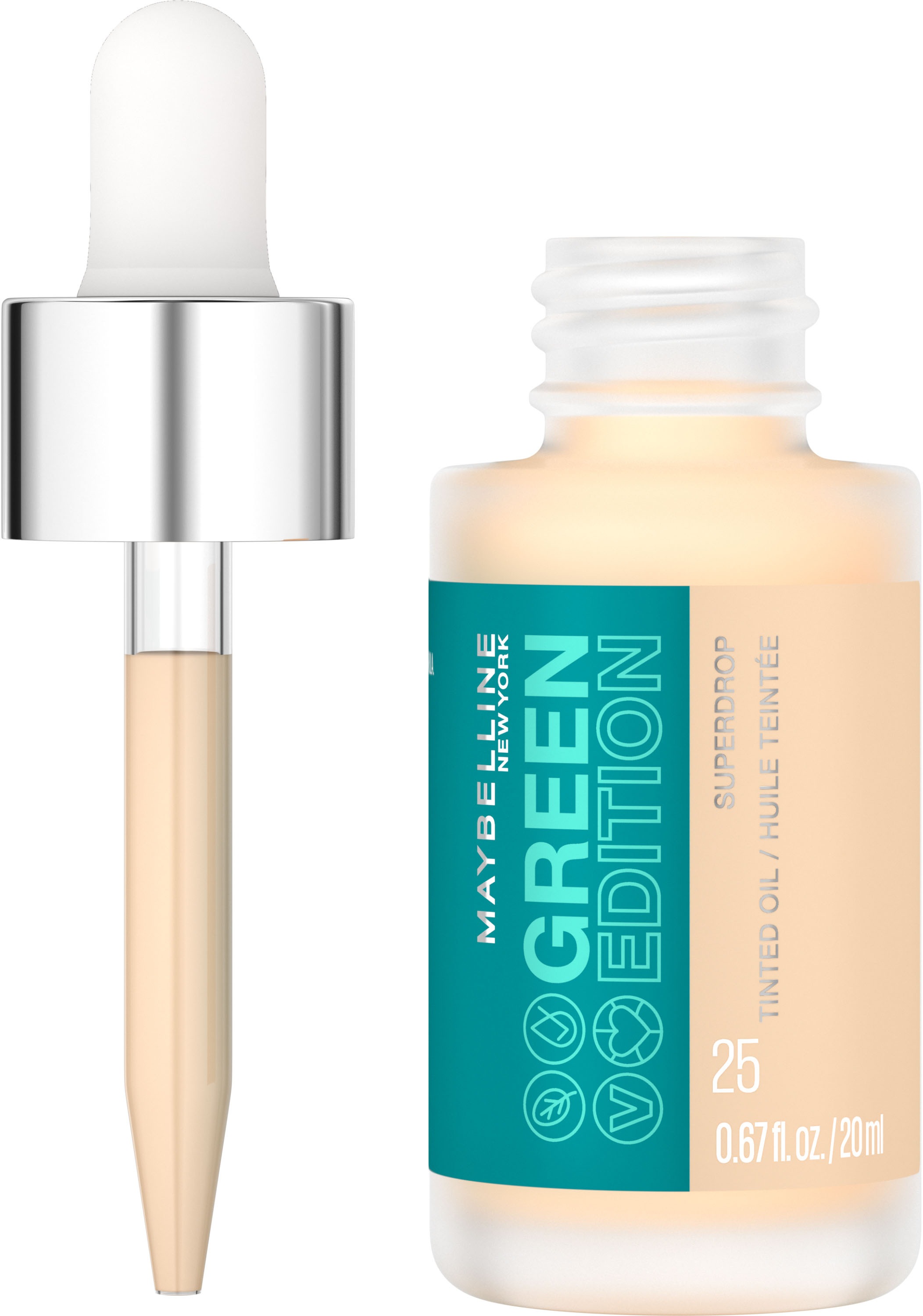 MAYBELLINE NEW YORK Foundation »Superdrop Tinted Dry Oil«, mit langanhaltender Formel