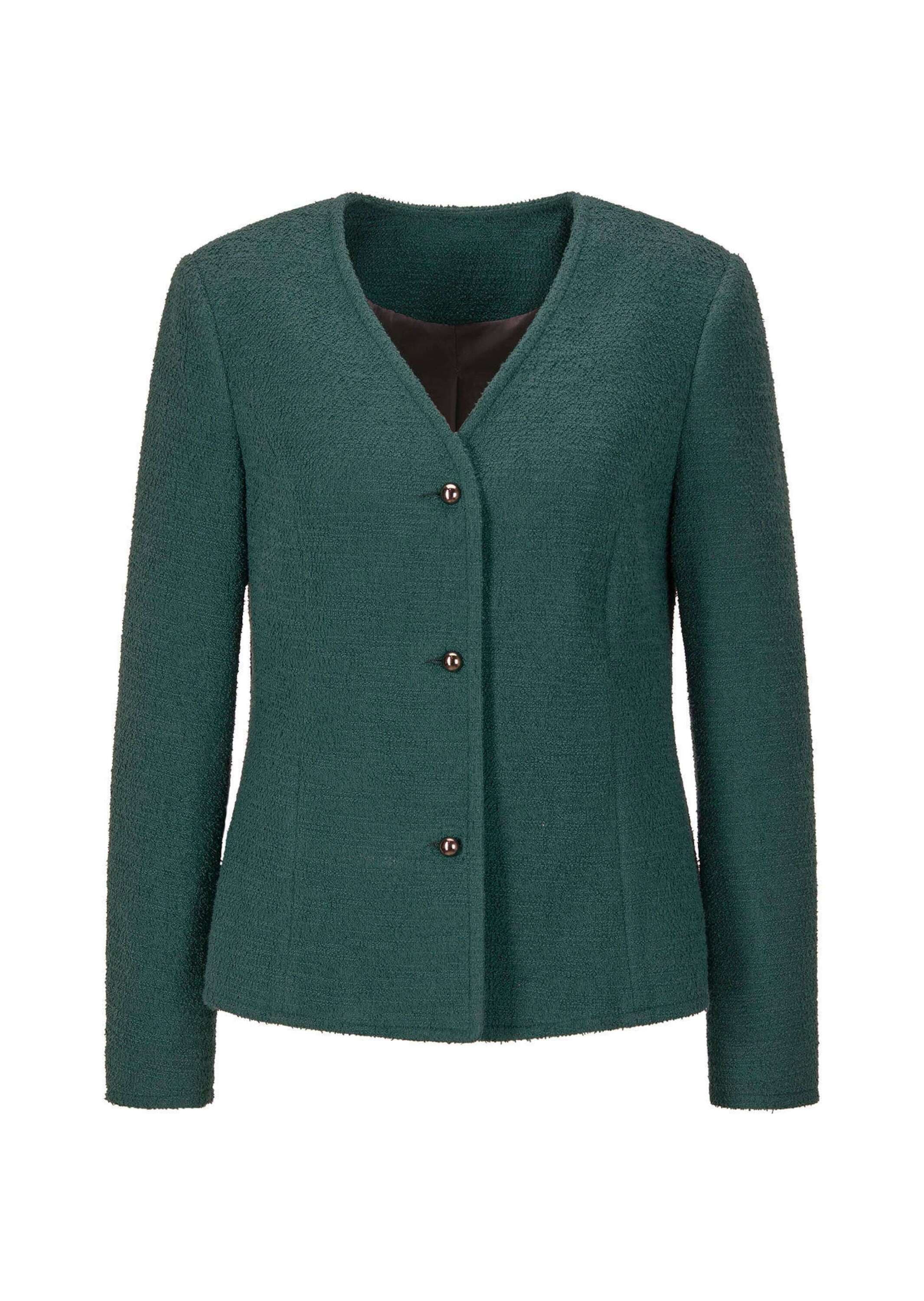 GOLDNER "Langarm Jersey-Blazer, Baumwolle" Strukturierte Oberfläche