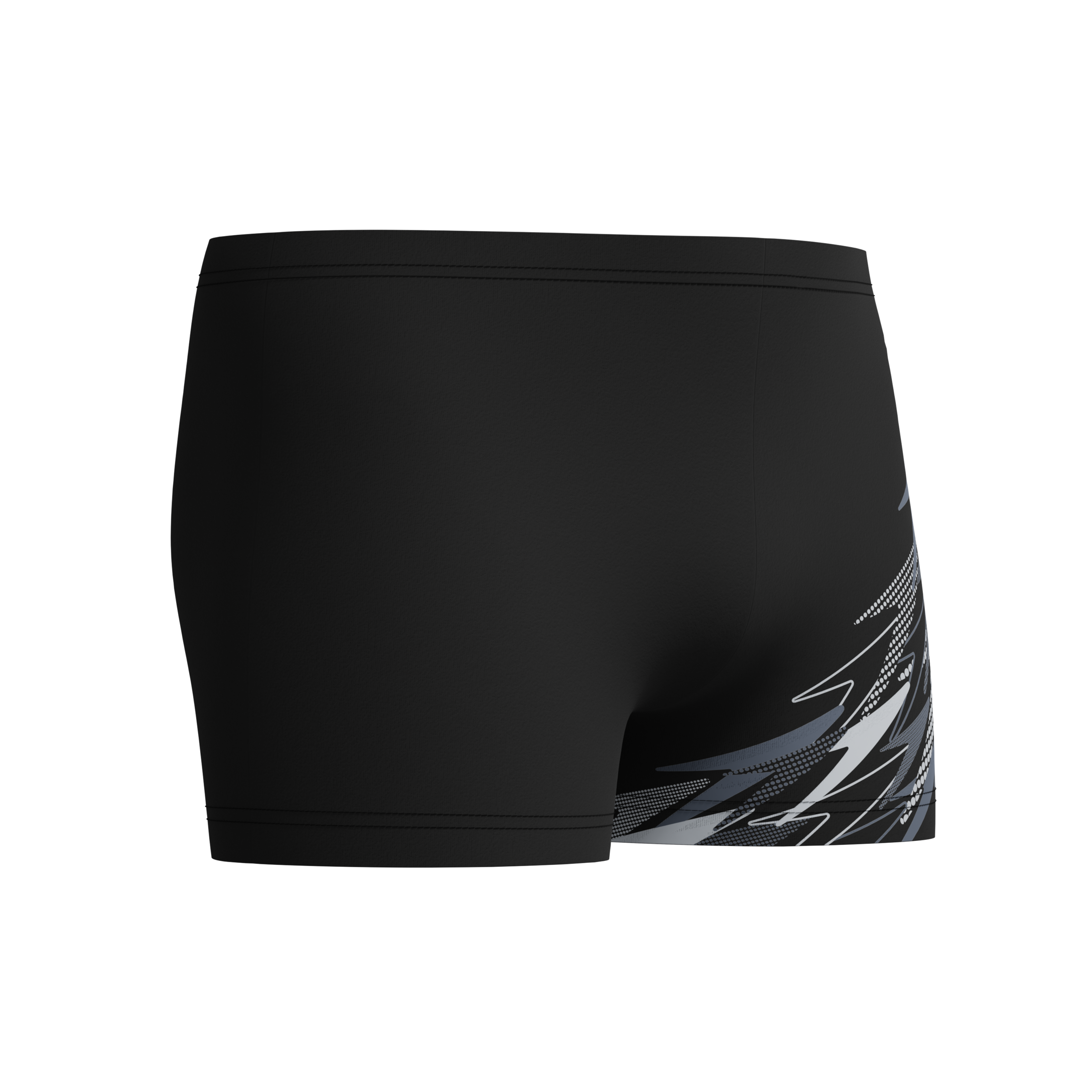 Speedo Badehose mit Plastisol-Wellengrafik, formbeständig, schnell trocknend