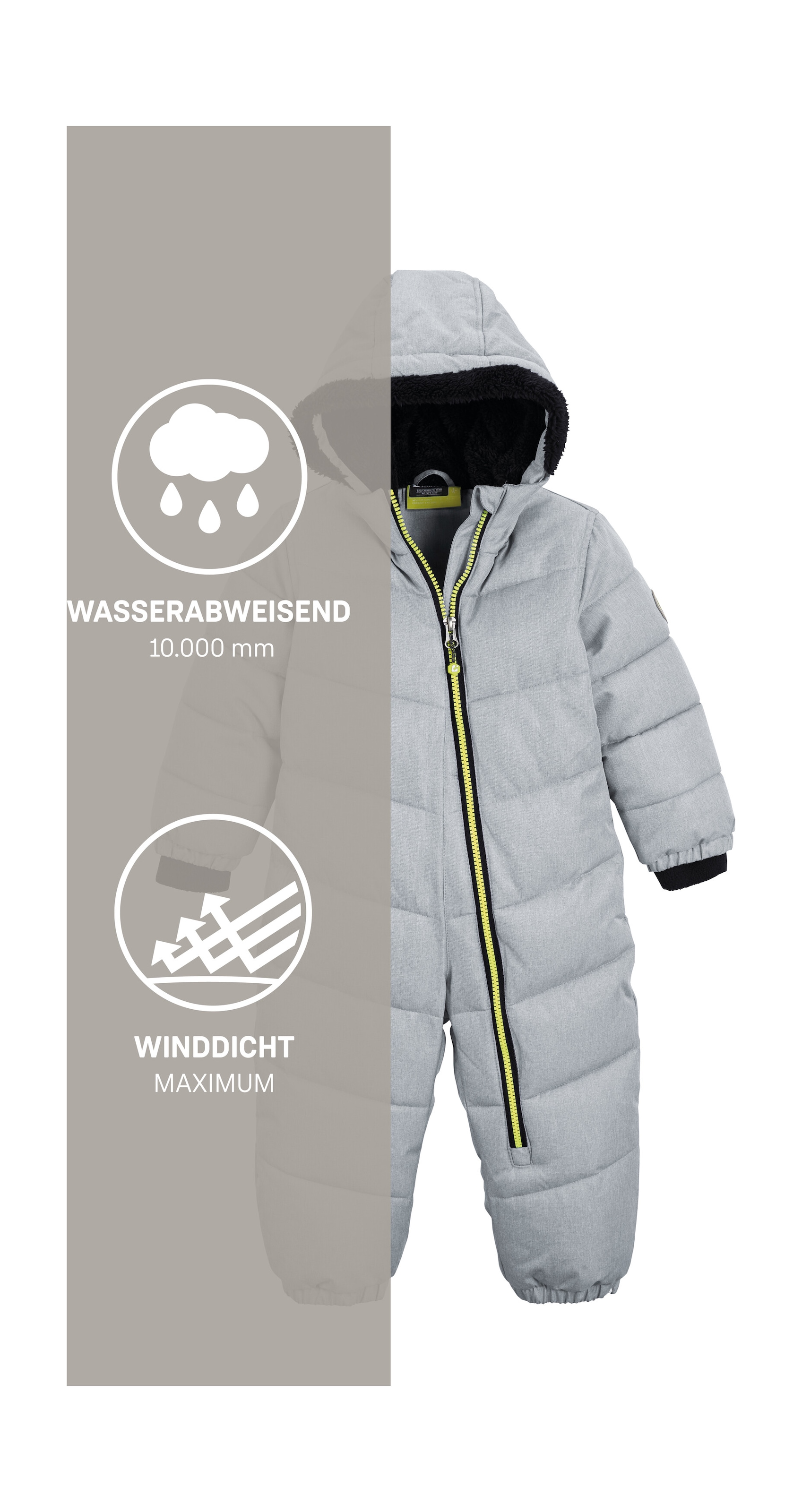 Killtec Schneeoverall »Karter Mini« Schneeanzug: wasserabweisend, winddicht, warm, leicht anzuziehen