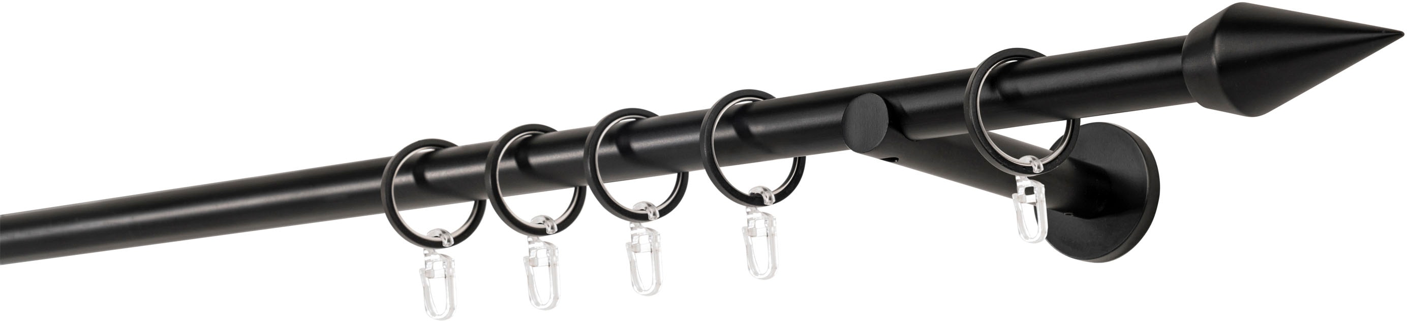 mydeco 1100000002199 "20mm Point Wandträger 12 cm" 1 läufig-läufig Fixmaß