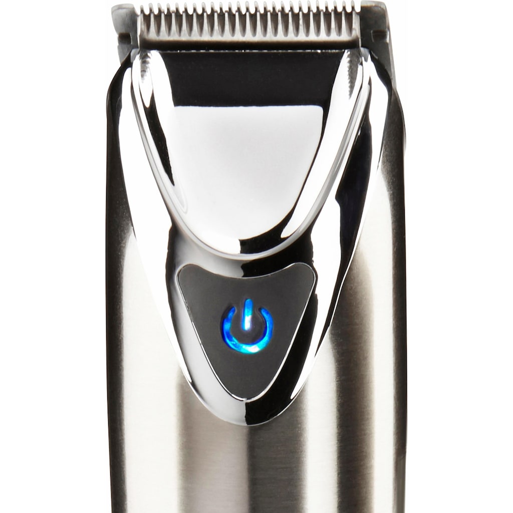 Wahl Bartschneider »9818-116 Stainless Steel«, 6 Aufsätze, Vollmetallschneidsatz