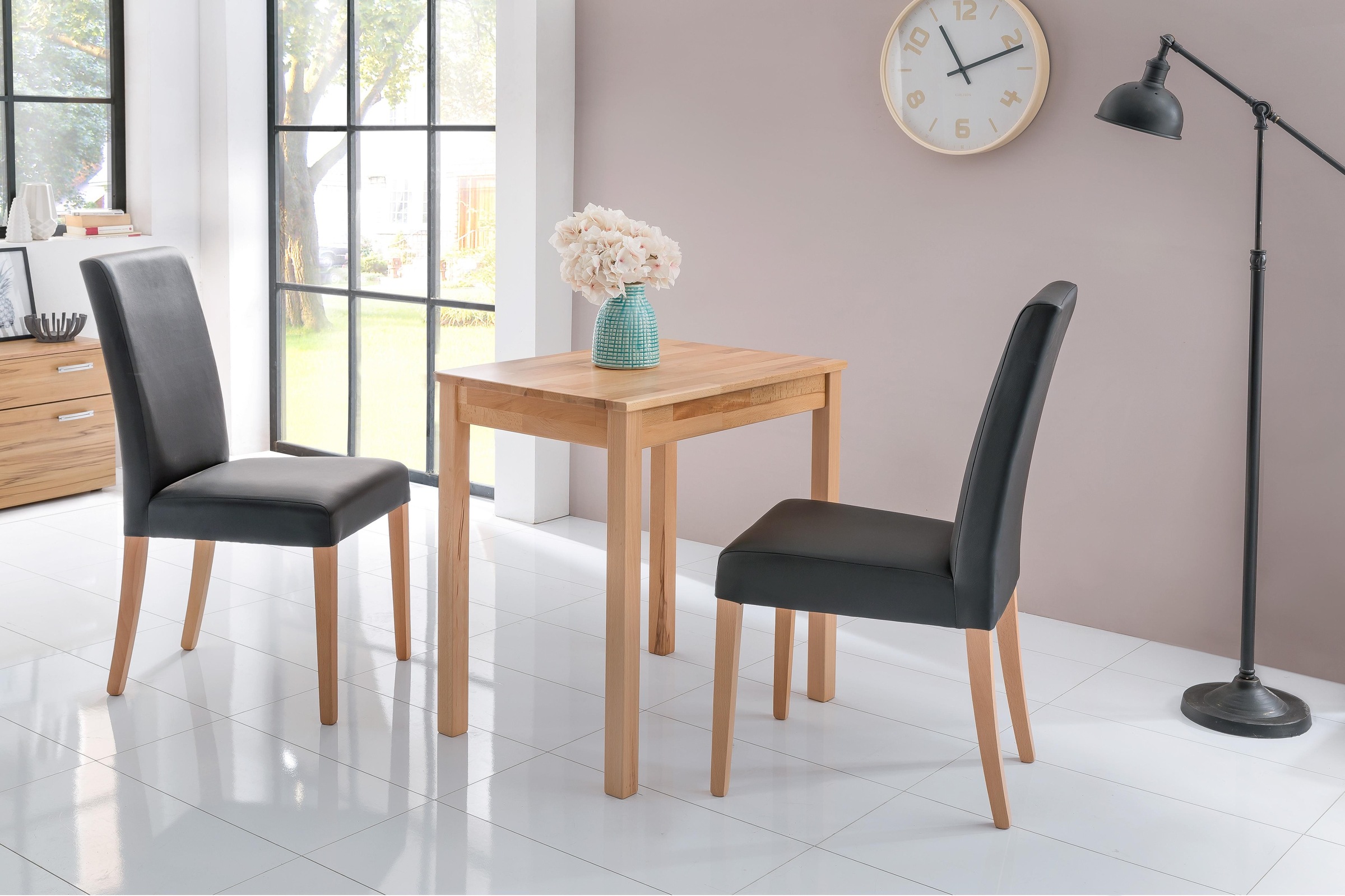 Home affaire 4-Fußstuhl "Lea" (Set) 2 Stk. günstig online kaufen