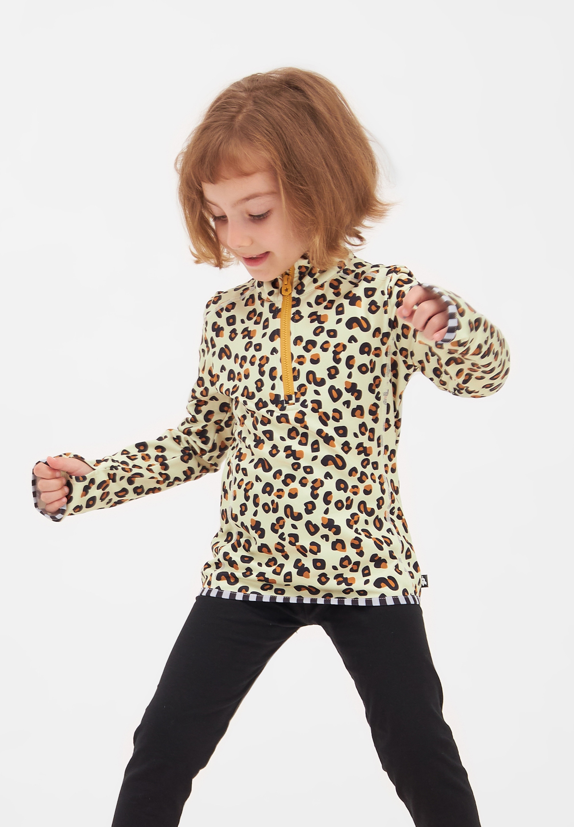 WeeDo Langarmhemd »CHEETAHDO Funderwear«, Feuchtigkeitsregulierendes Funktionsshirt für Kinder