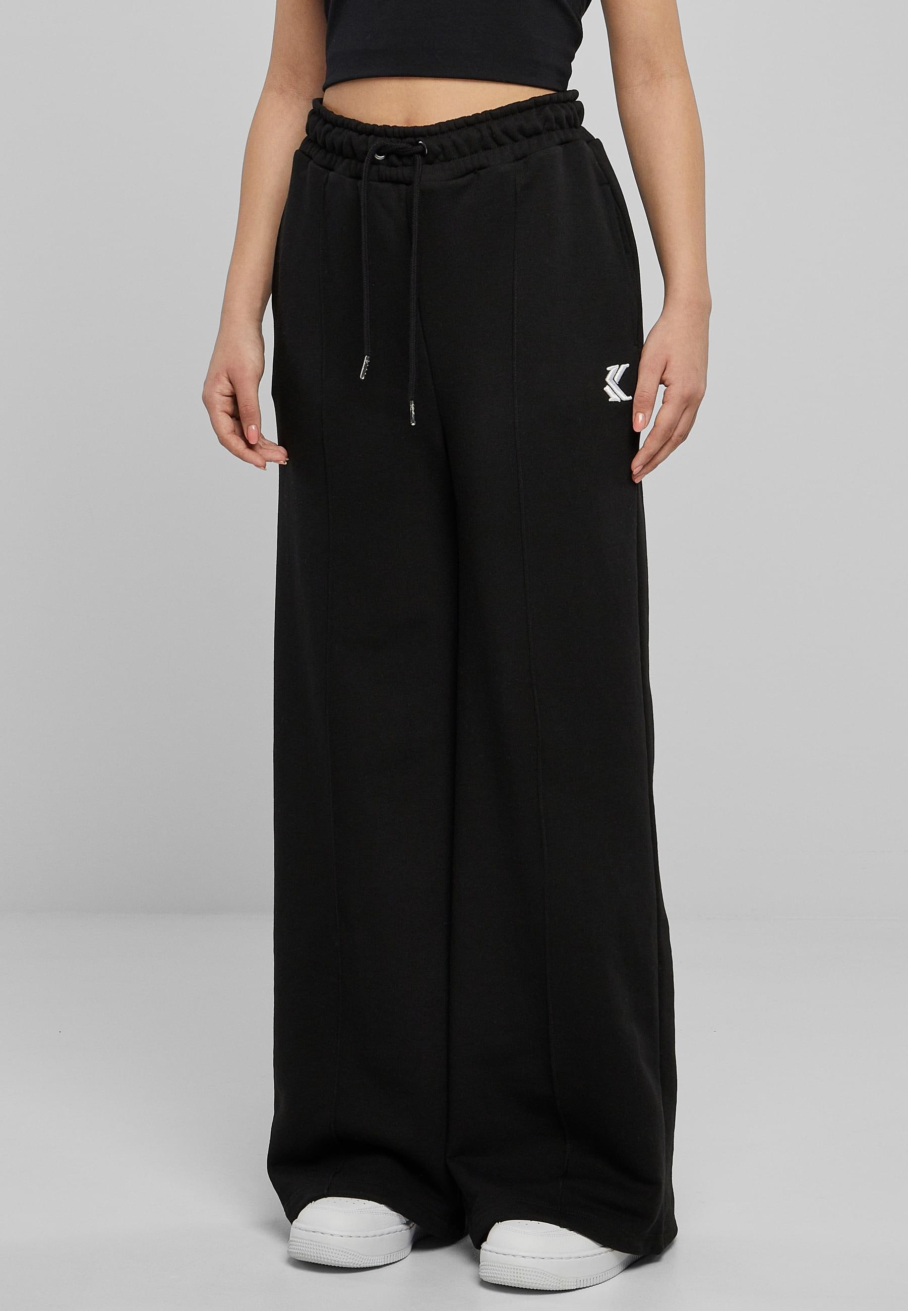 Karl Kani Jogginghose »Karl Kani Damen KW231-007-2 KK OG Wide Leg Sweat Pants black«, (1 tlg.)