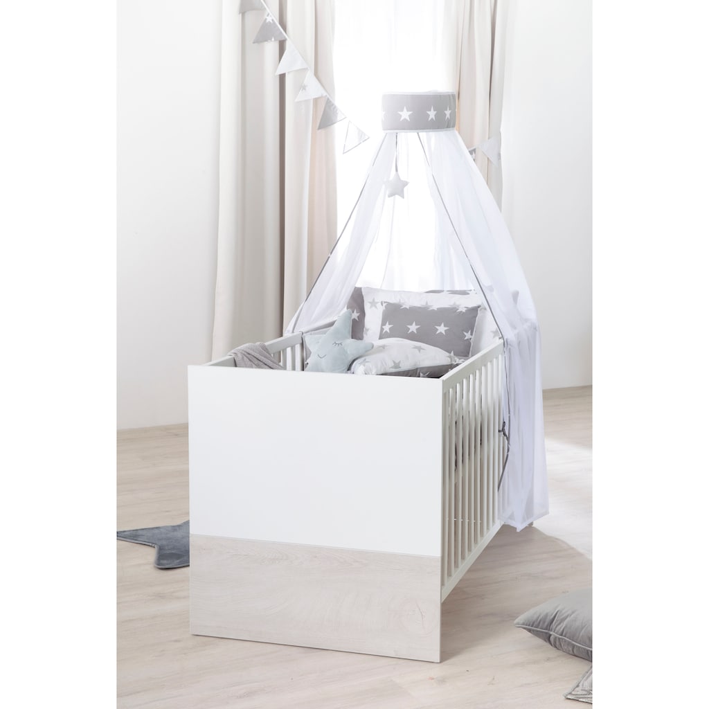 roba® Babyzimmer-Komplettset »Julia«, (Set, 3 St., Kinderbett, Schrank, Wickelkommode)