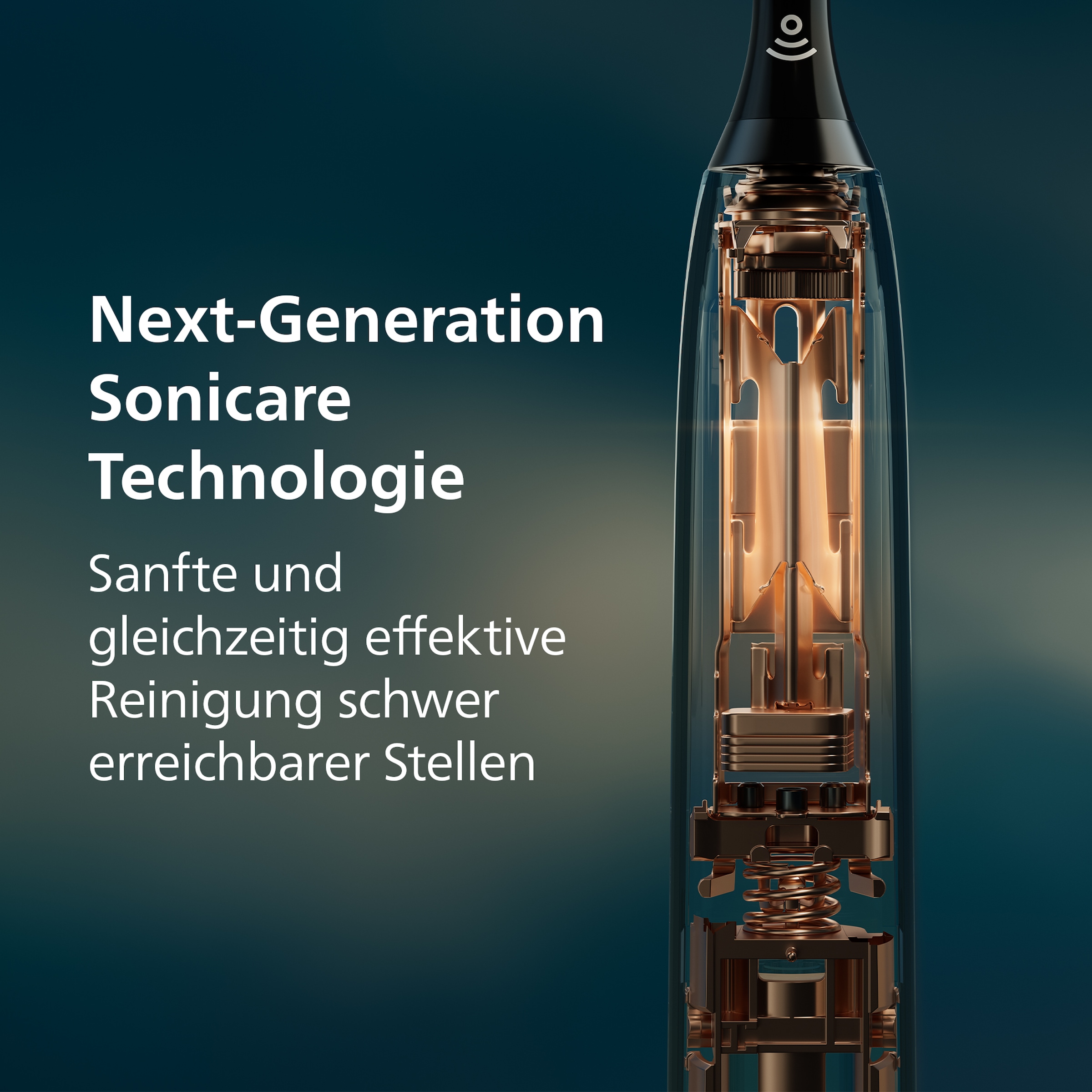 Philips Sonicare Elektrische Zahnbürste »DiamondClean 9000 HX9213« 1 Stk. Aufsteckbürsten mit Smart-Sensoren und 7 Putzprogrammen, inkl. Reiseladeetui