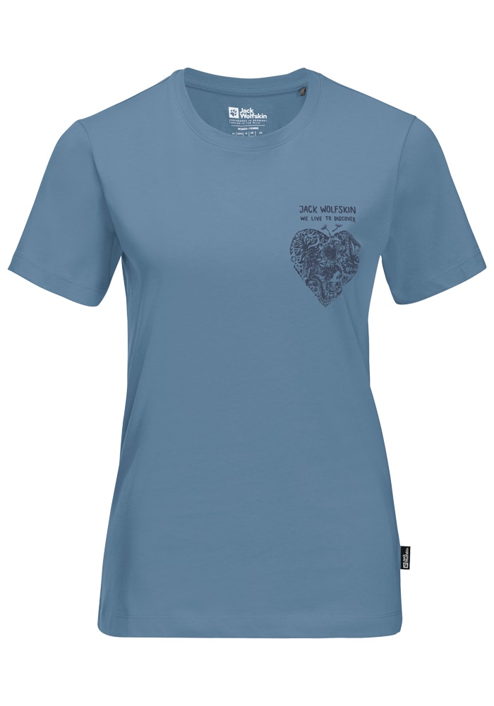 Jack Wolfskin T-Shirt »DISCOVER HEART T W«