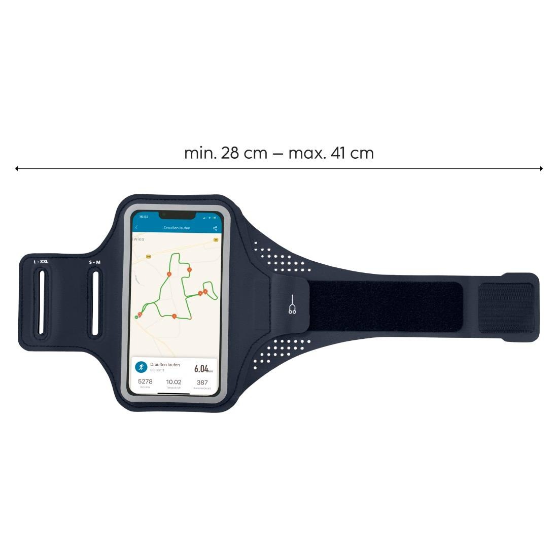 Hama Smartphone-Hülle »Sportarmband "Finest Sports" für Smartphones, Größe XXL«, 12,7 cm (5 Zoll)