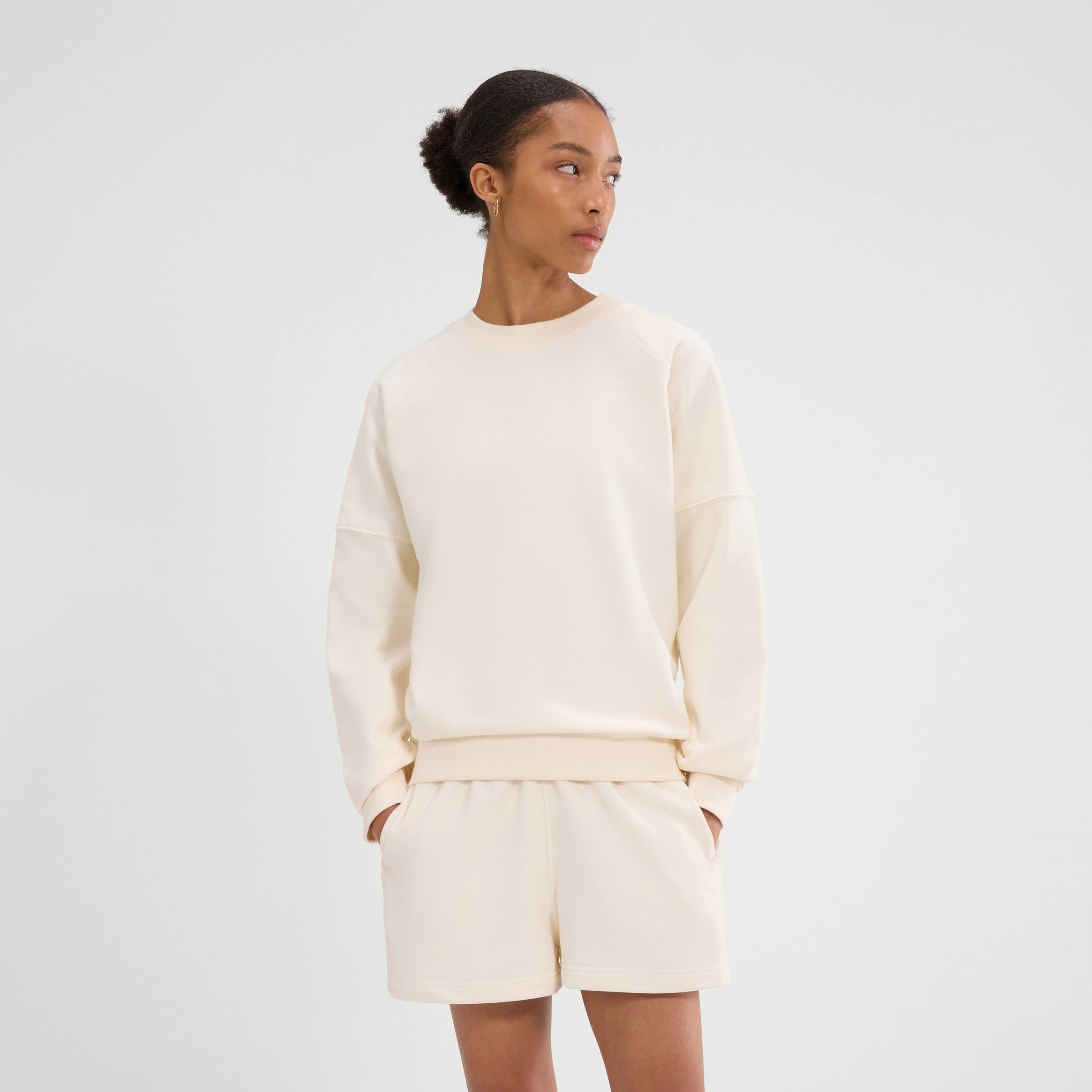 Ellesse Sweatshirt, aus Baumwolle und Polyester, in den Größen 34 bis 44