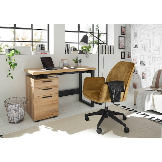 MCA furniture Schreibtischstuhl »O-Ottawa«, Stoffbezug, Velvet, Bürostuhl  mit Komfortsitzhöhe stufenlos verstellbar kaufen | BAUR