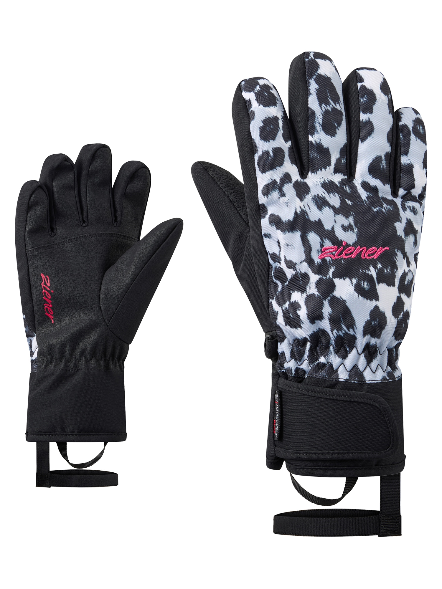 Ziener Skihandschuhe »LAXI-Z AQUASHIELD® PrimaLoft® MÄDCHEN« wasserdicht, winddicht, atmungsaktiv, extra warm durch PrimaLoft®