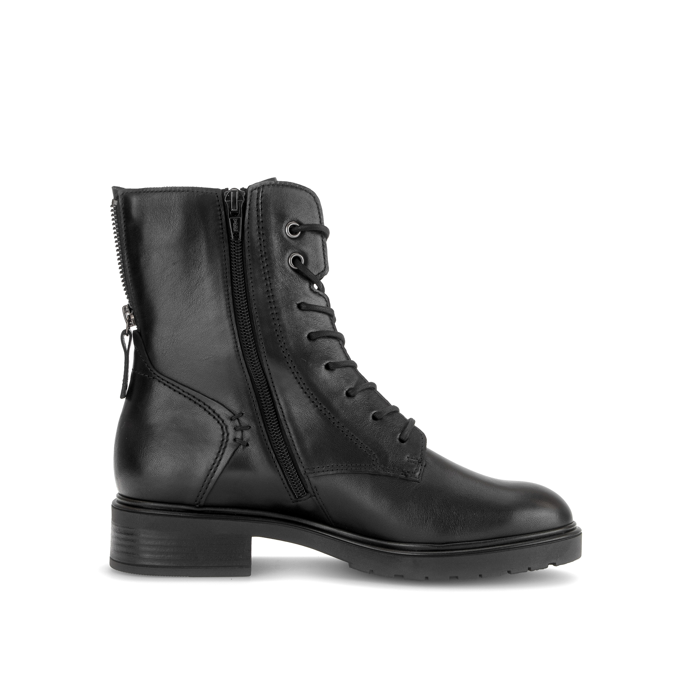 Gabor Schnürstiefelette  Blockabsatz, Schnürboots in Komfortweite H (= sehr weit)