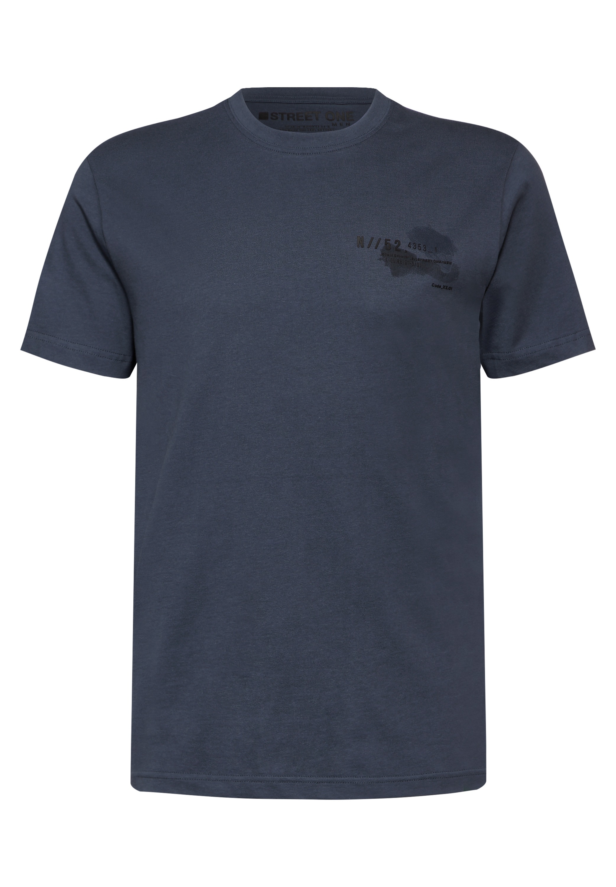 STREET ONE MEN T-Shirt, aus reiner Baumwolle