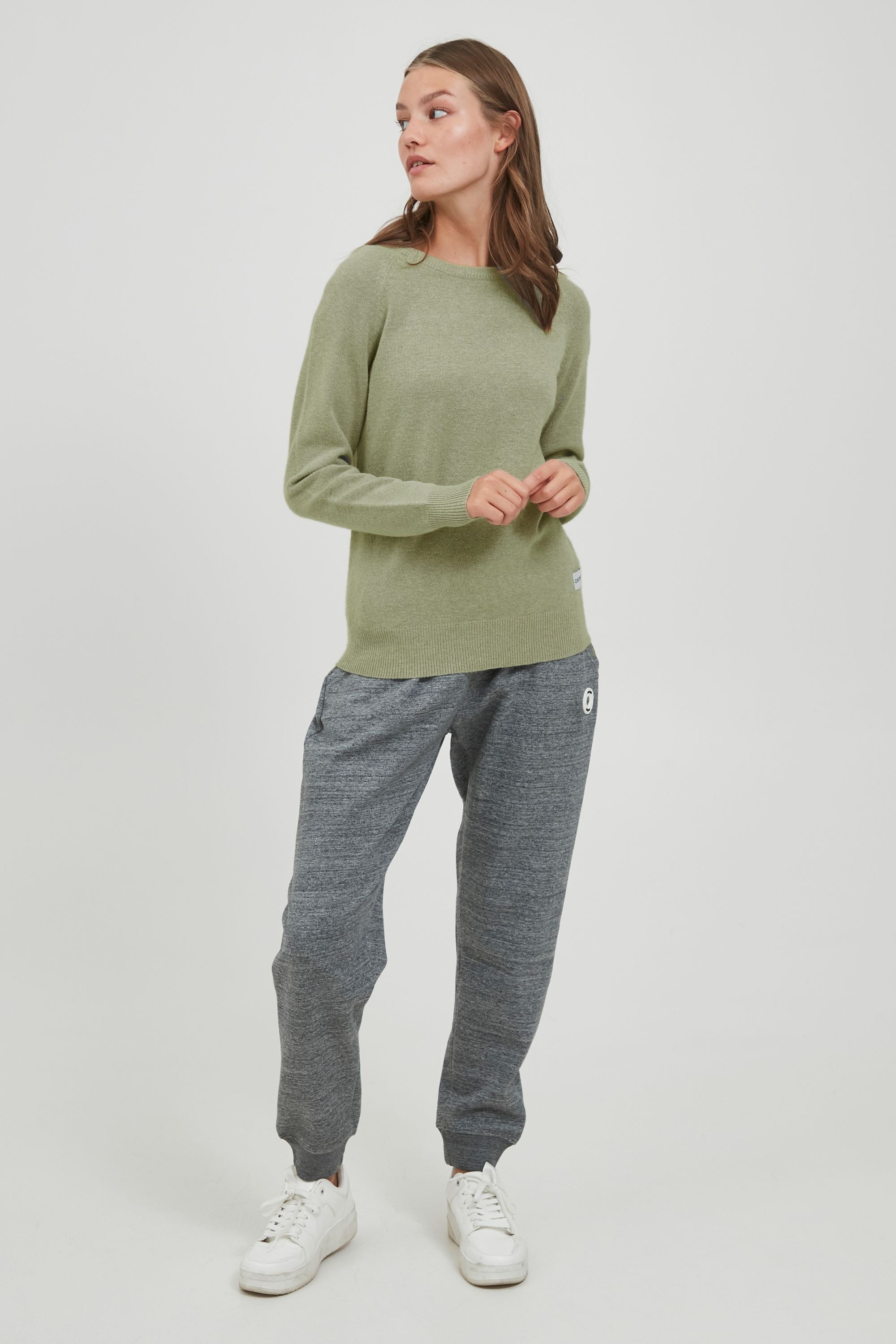 OXMO Strickfleece-Pullover »Strickpullover OXMaria«