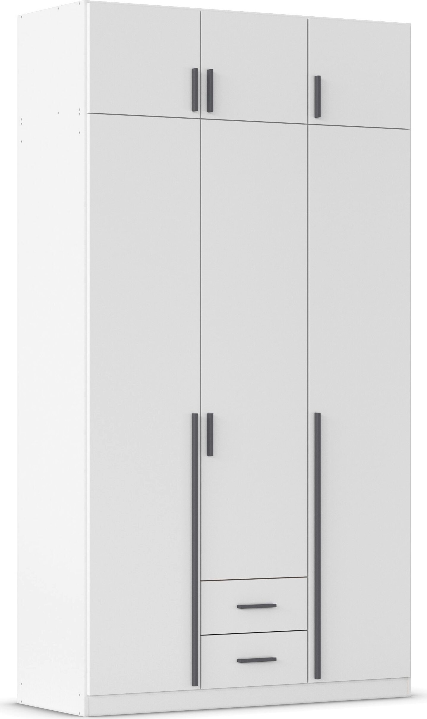rauch "Schrank Garderobe Wäscheschrank GAMMA in 4 Breiten 91-226 cm" 3 verschiedene Ausstattungen BASIC/CLASSIC/PREMIUM (inkl. SOFT-CLOSE), mit Schubladen und Schrankaufsatz, schlichtes Design MADE IN GERMANY