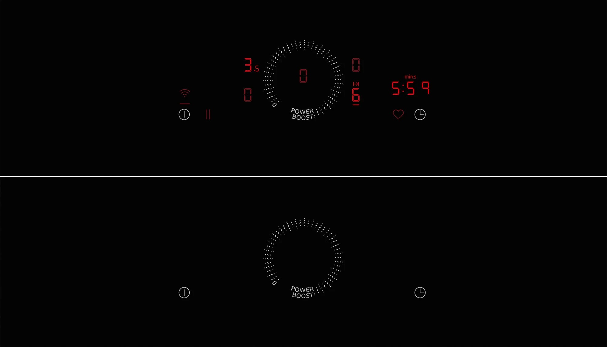 NEFF Induktions-Kochfeld "T58PHF1L0" mit virtueller Twist Touch Bedienung günstig online kaufen