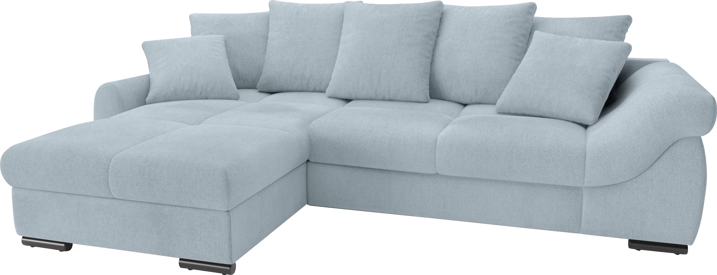Mr. Couch Ecksofa "Livorno DuraFlex L-Form", inkl. Hochschläfer-Bettauszug, günstig online kaufen
