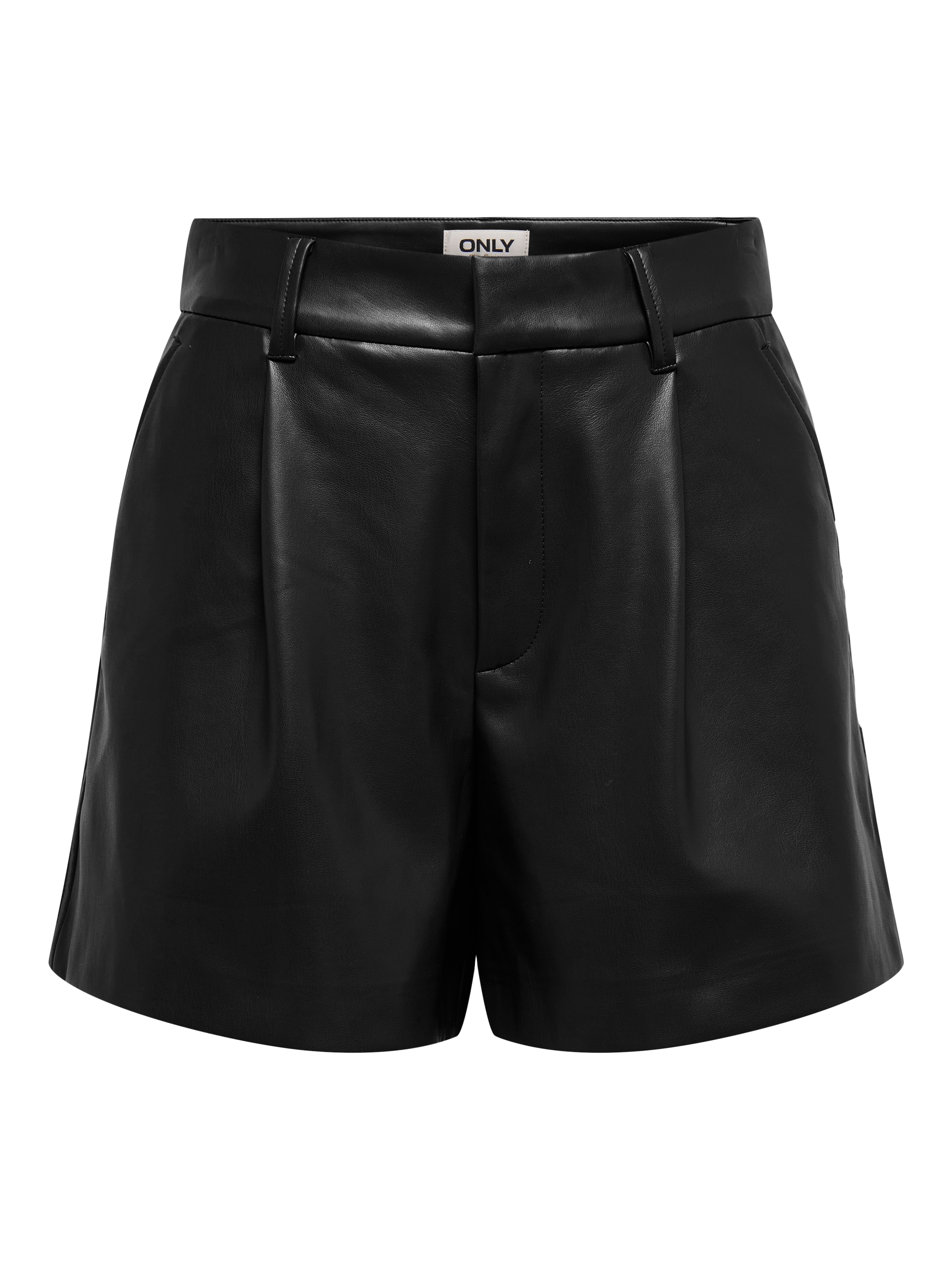 ONLY Shorts »ONLSMOOTH HW FAUX LEA SHORTS CC PNT«