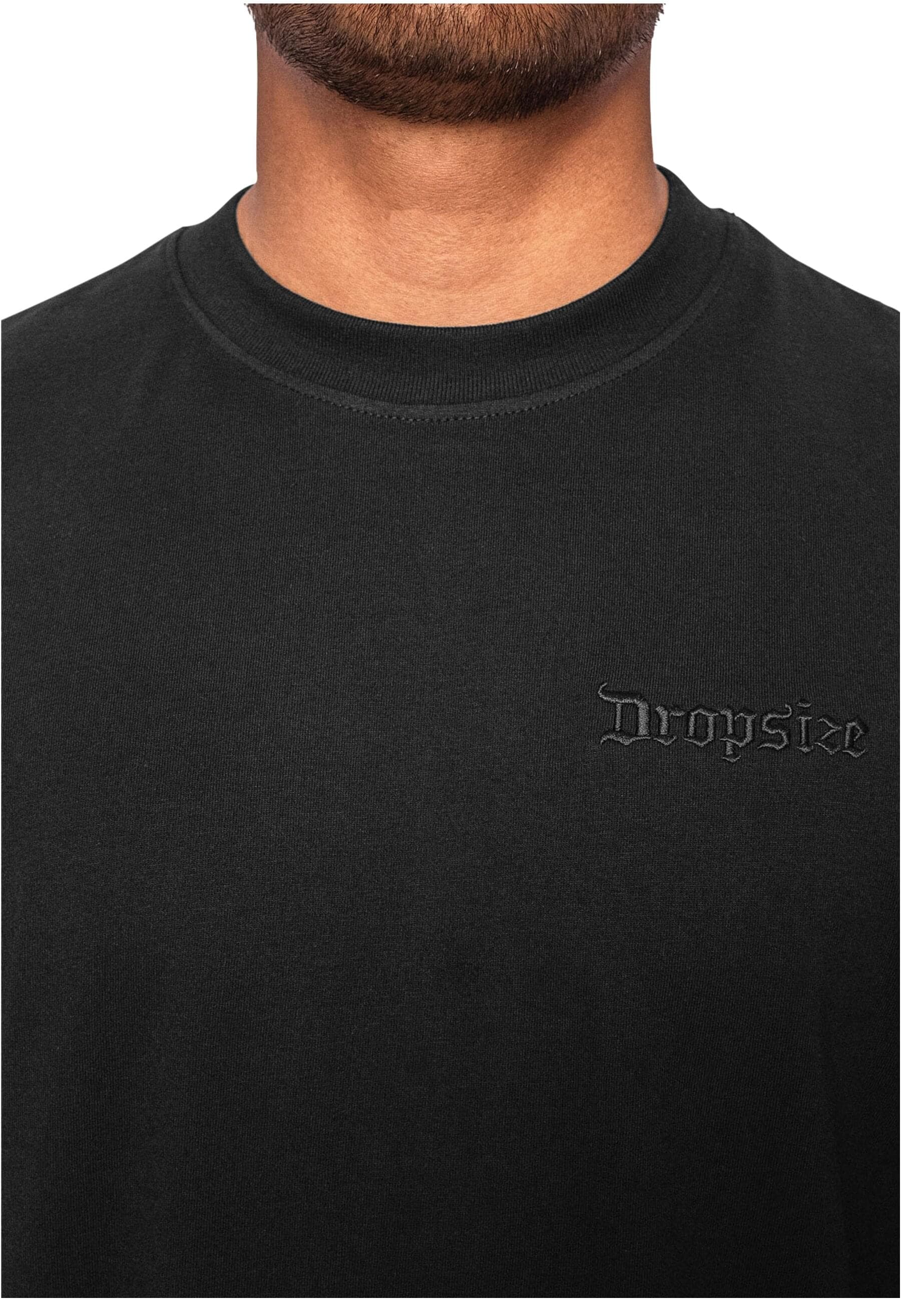 Dropsize T-Shirt »Dropsize Herren Heavy Oversize Embo T-Shirt«, (1 tlg.)