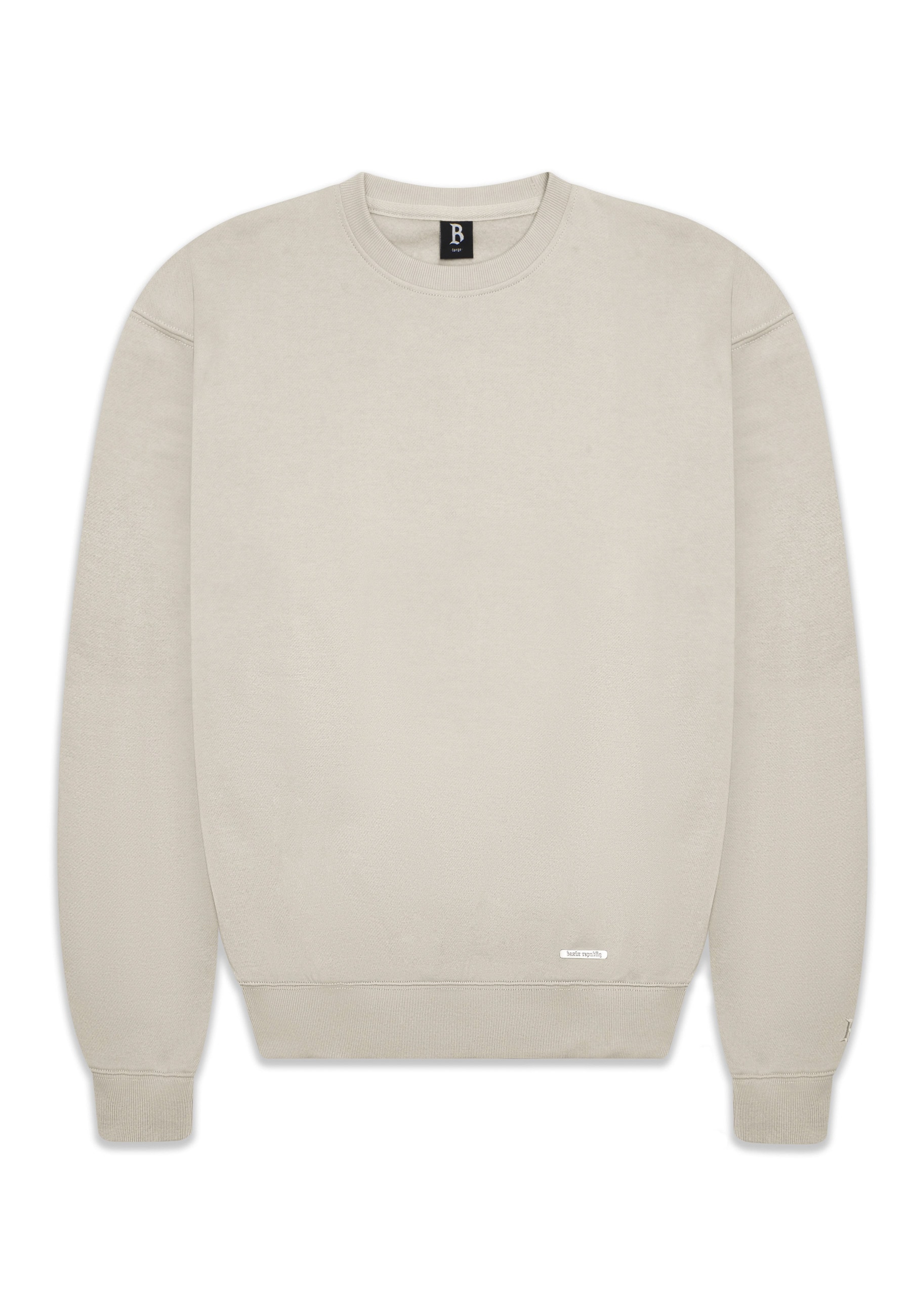 Dropsize Rundhalspullover "Dropsize Herren Super Heavy Blank Sweater" 1 Stk günstig online kaufen