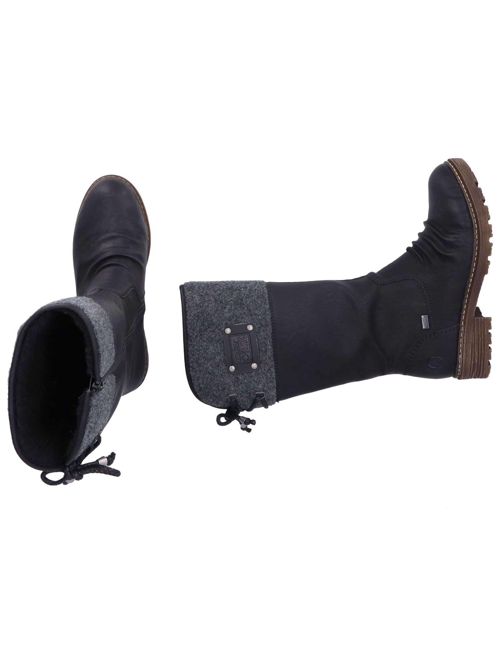 Rieker Stiefel »Rieker Stiefel Lederimitat/Textil«