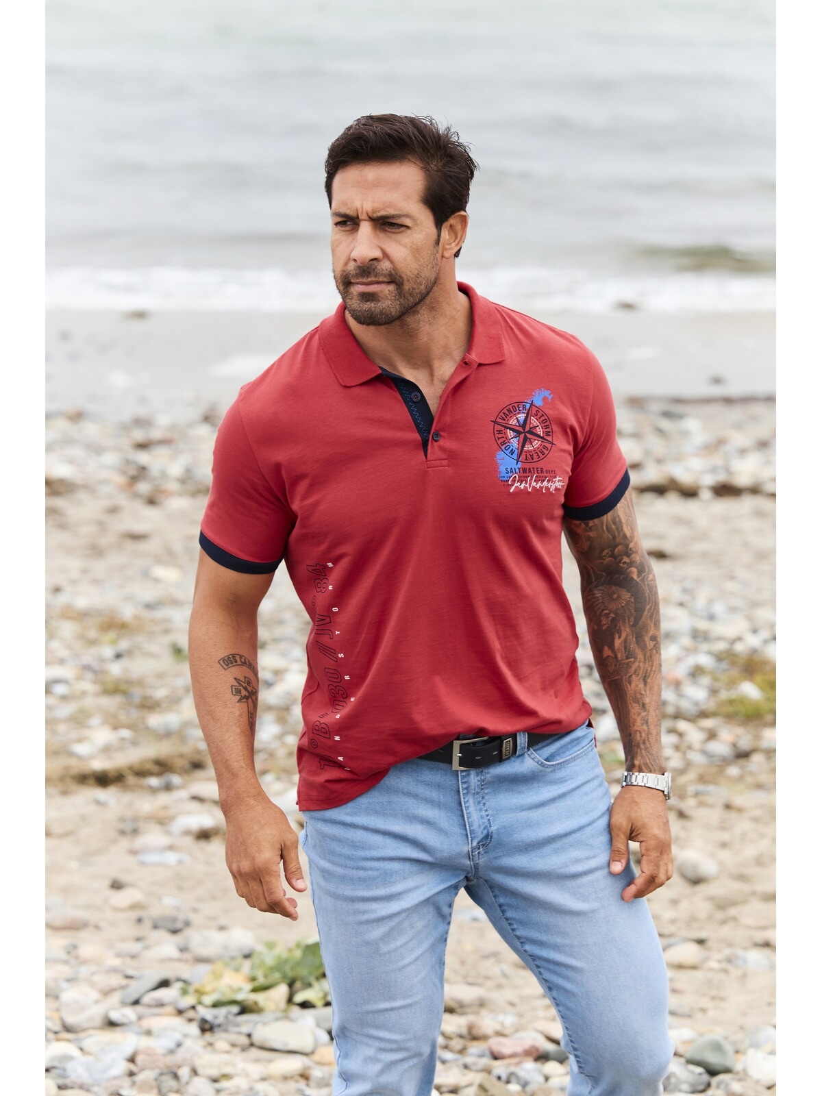 Jan Vanderstorm Poloshirt »Poloshirt ARKHOLM«, (1 tlg.)