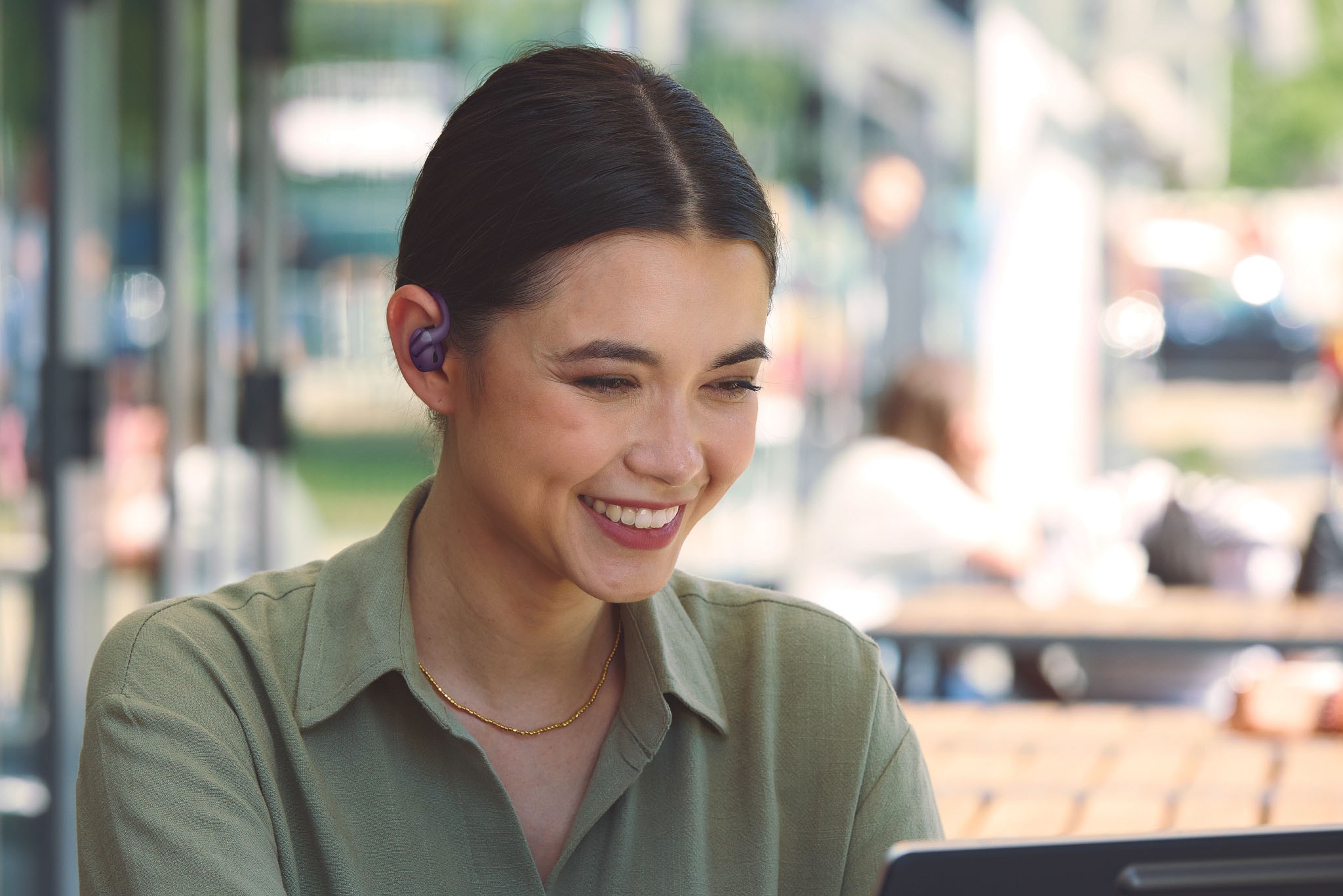 JBL Open-Ear-Kopfhörer »Sense Pro« A2DP Bluetooth Freisprechfunktion