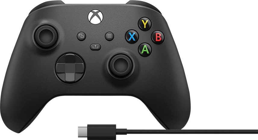 Xbox Wireless-Controller »Carbon Black« ir ...