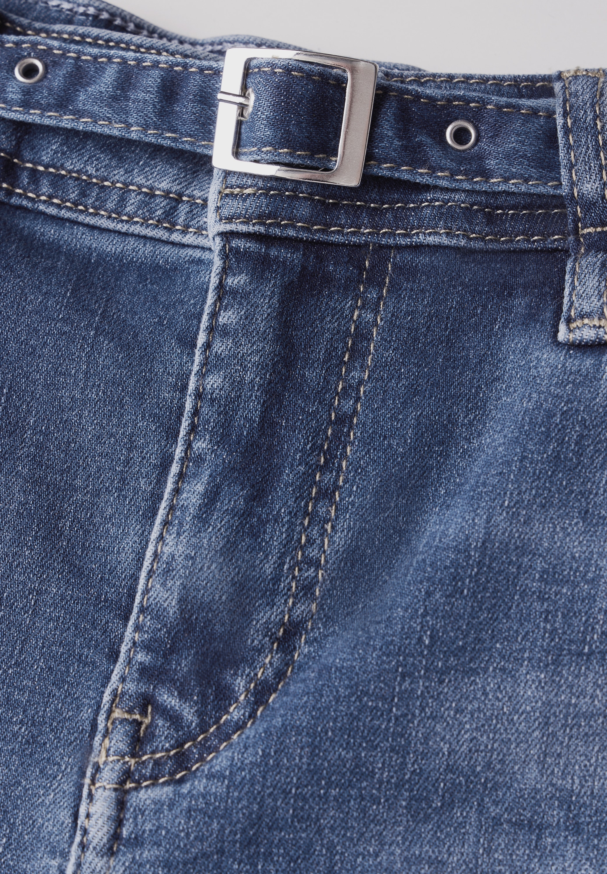 STREET ONE Loose-fit-Jeans, Middle Waist