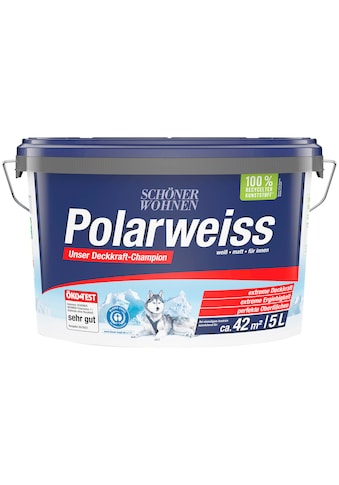 SCHÖNER WOHNEN FARBE Wandfarbe »Polarweiss«