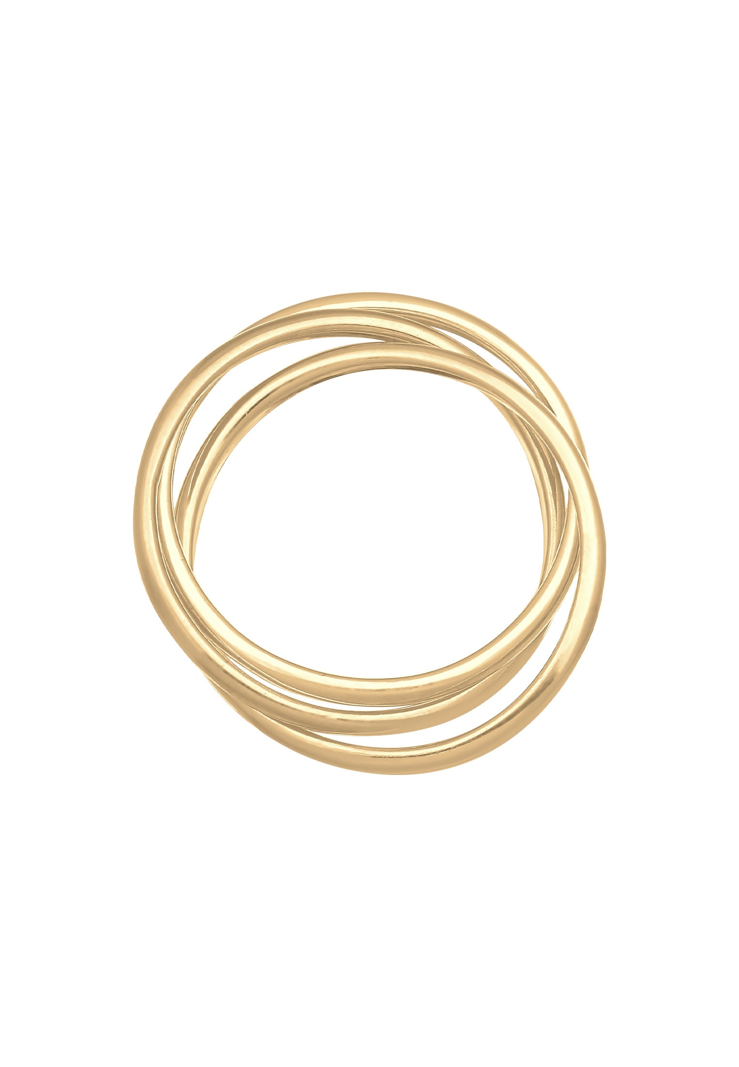 Elli Fingerring »Wickelring Trio Trini Basic 925 Silber«