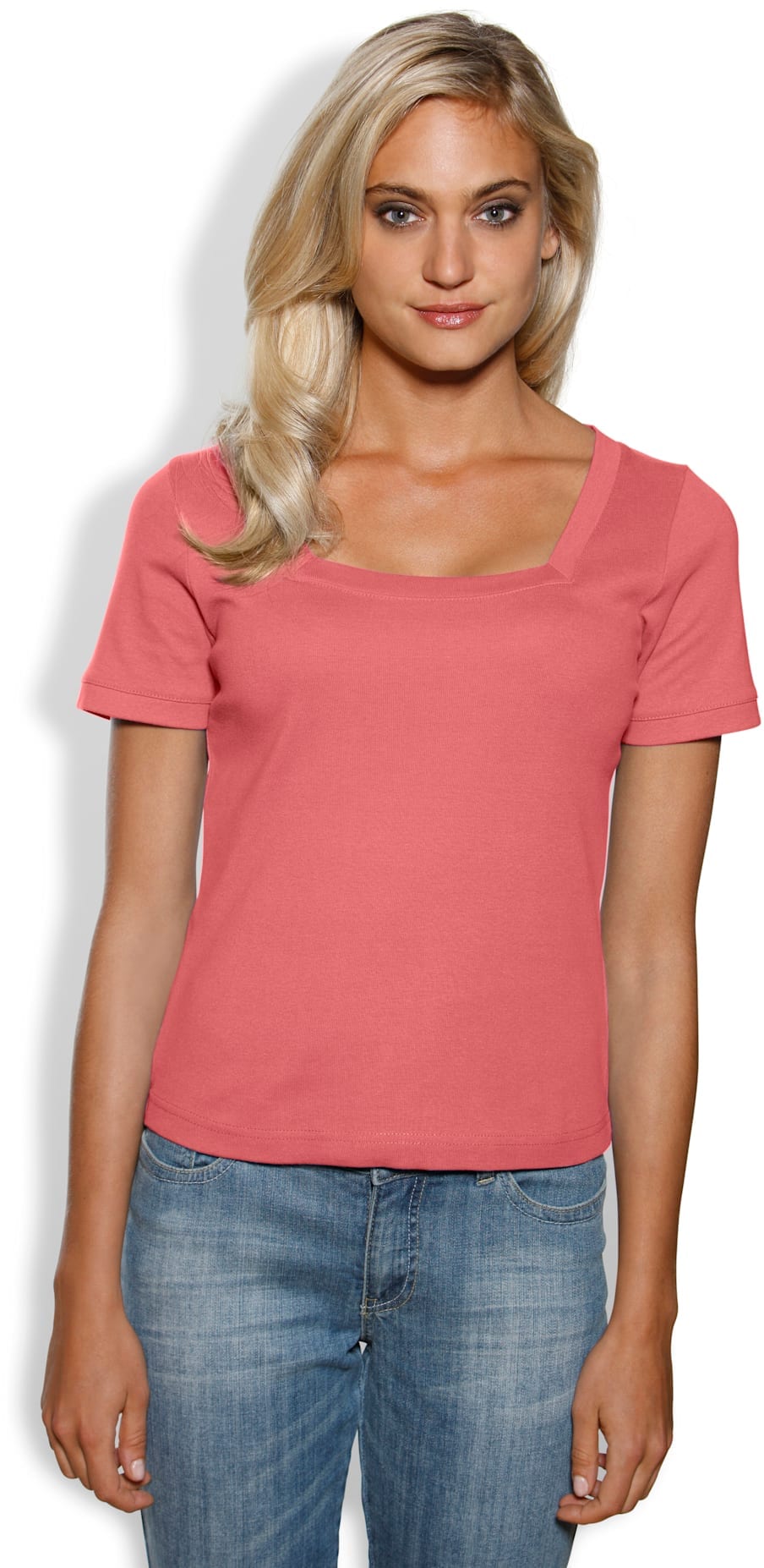heine Kurzarmshirt »Carré-Shirt«, (1 tlg.)