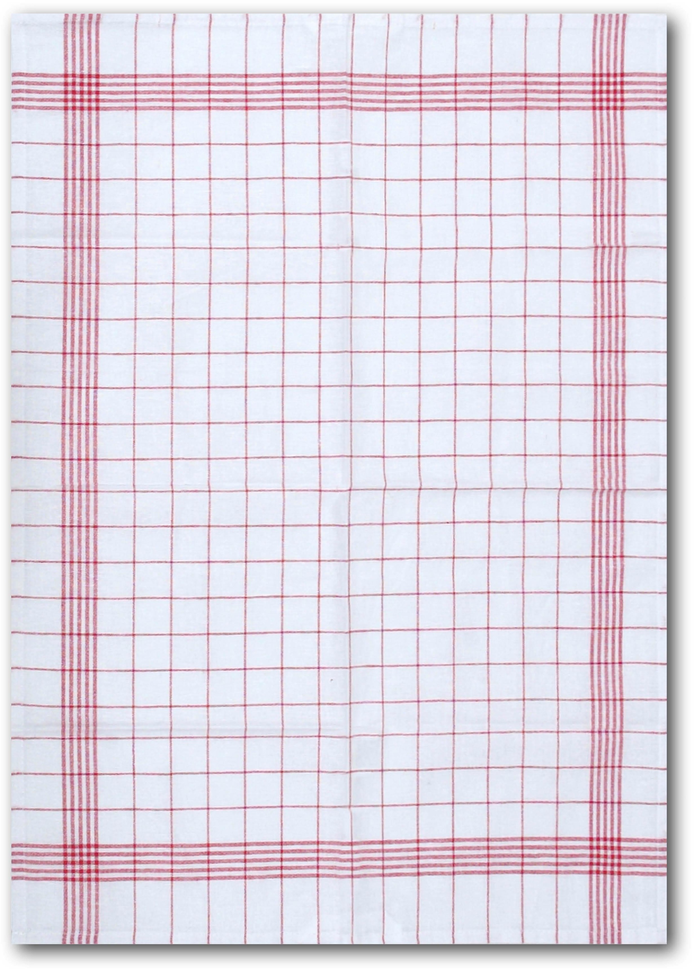 Dyckhoff Geschirrtuch "KARO / Halbleinen - 60x80 cm" günstig online kaufen