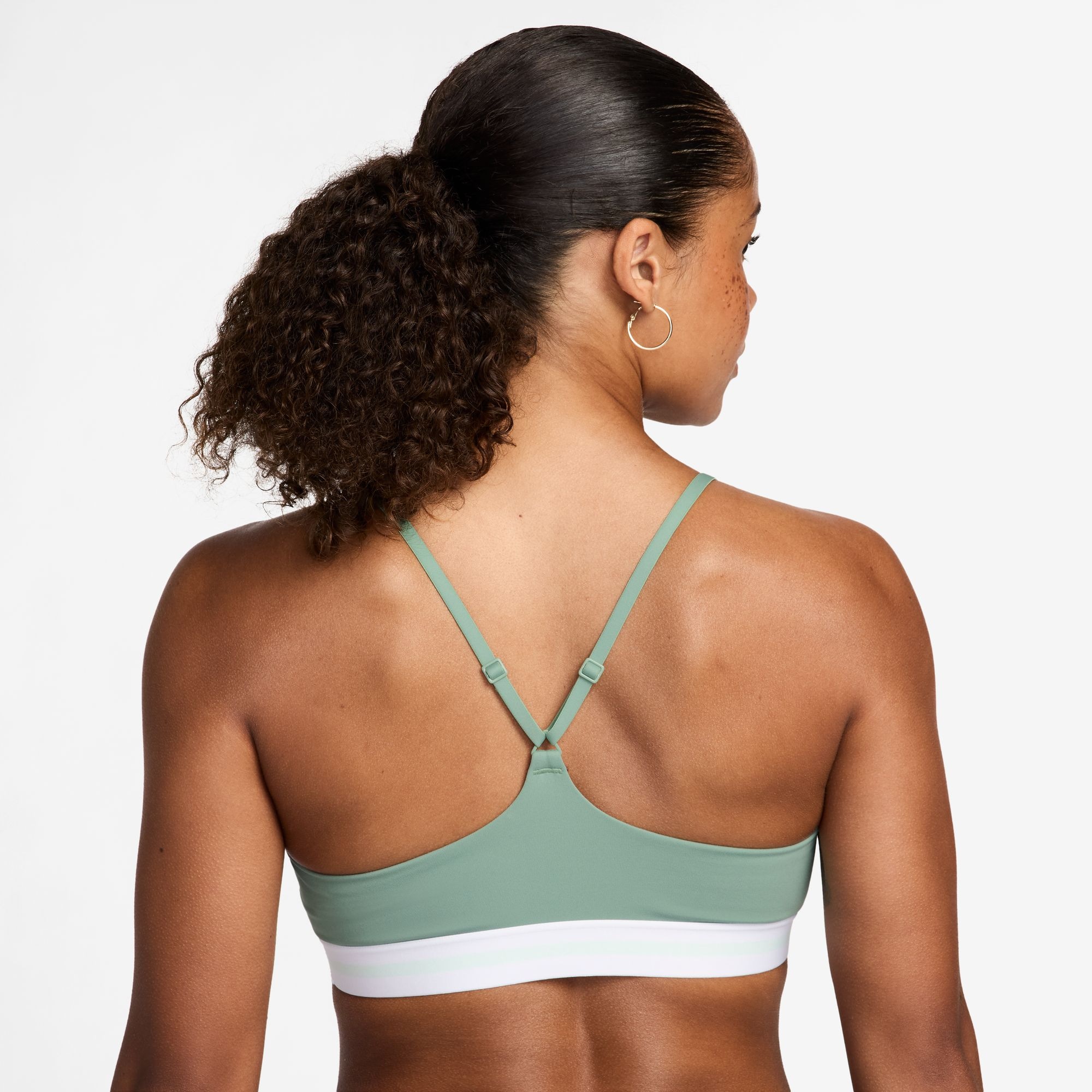 Nike Sport-BH »W NK INDY LS LOGO BRA« flexible Passform, für Training und sportliche Aktivitäten