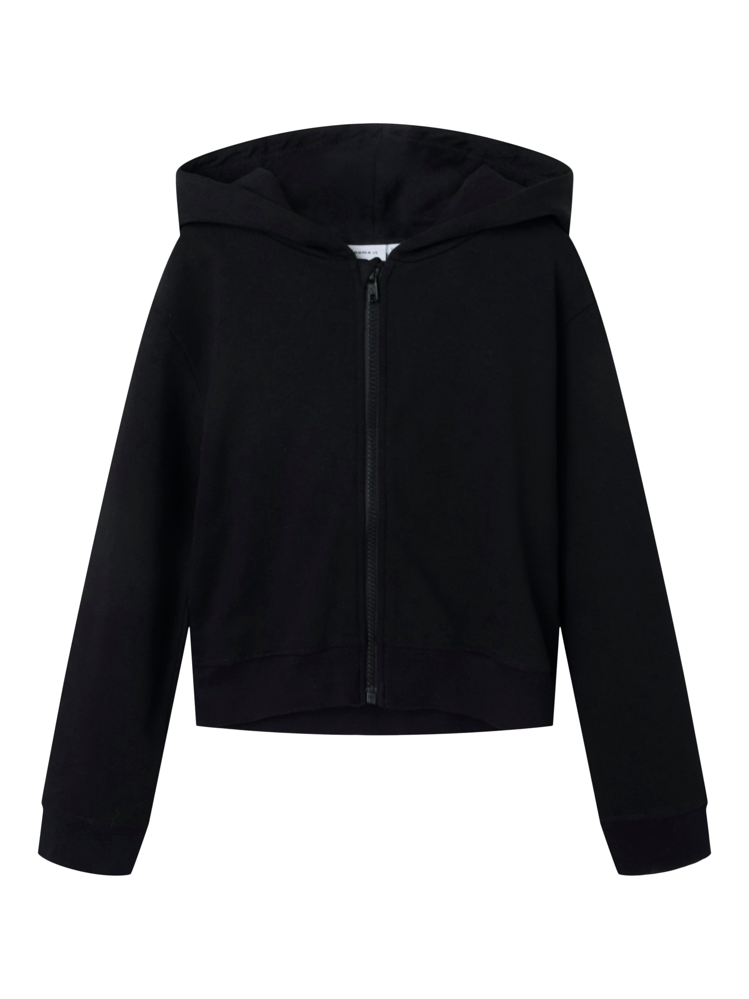 Name It Kapuzensweatjacke »NKFMILLE SHORT NREG SWE CARD WH UNB NOOS«