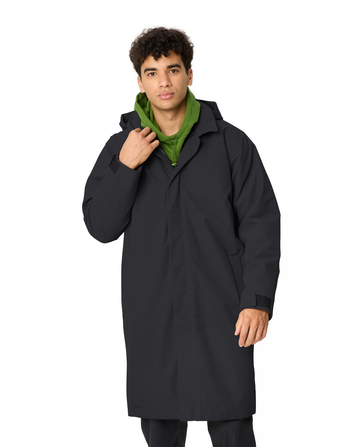 VAUDE Trenchcoat "MENS COREWAY PADDED TRENCHCOAT" mit leichter Wattierung, mit Zwei-Wege-Reißverschluss