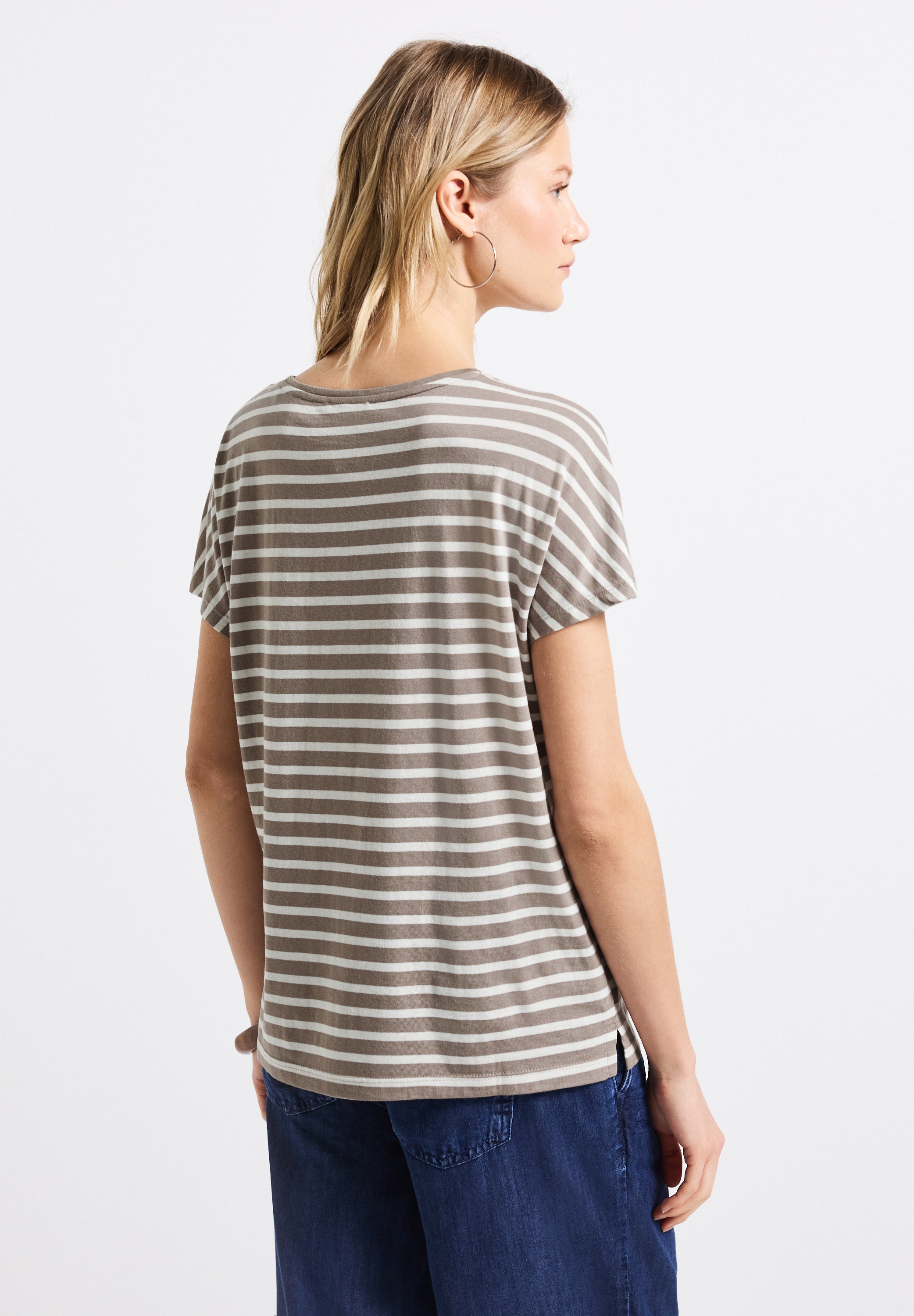 STREET ONE T-Shirt, mit Rundhalsausschnitt