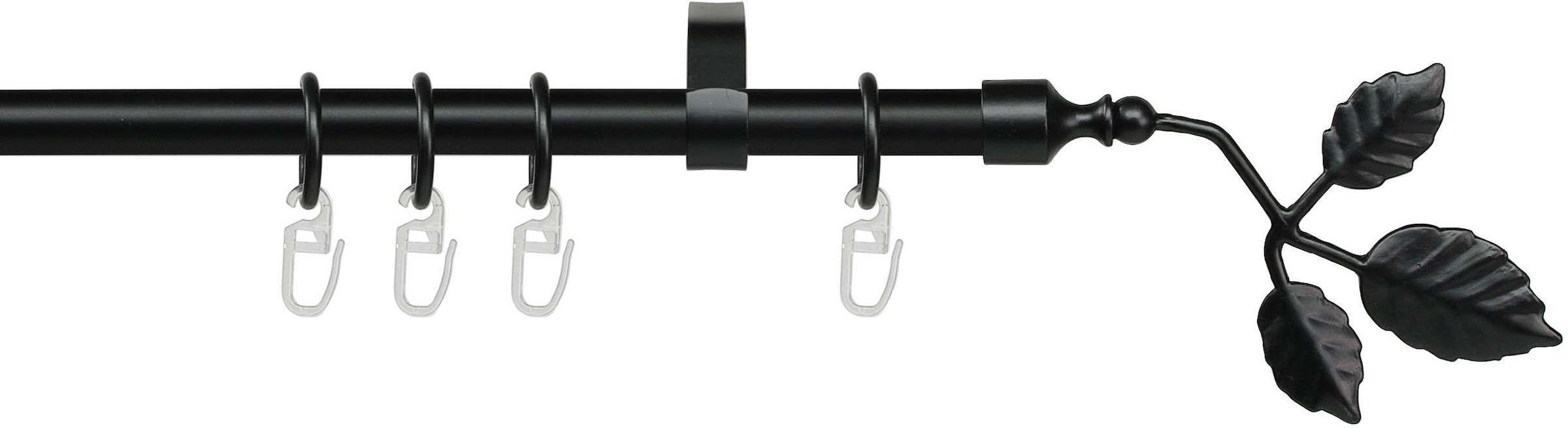 Gardinenstange »Bacchus 16 mm«, 1 läufig-läufig, Fixmaß