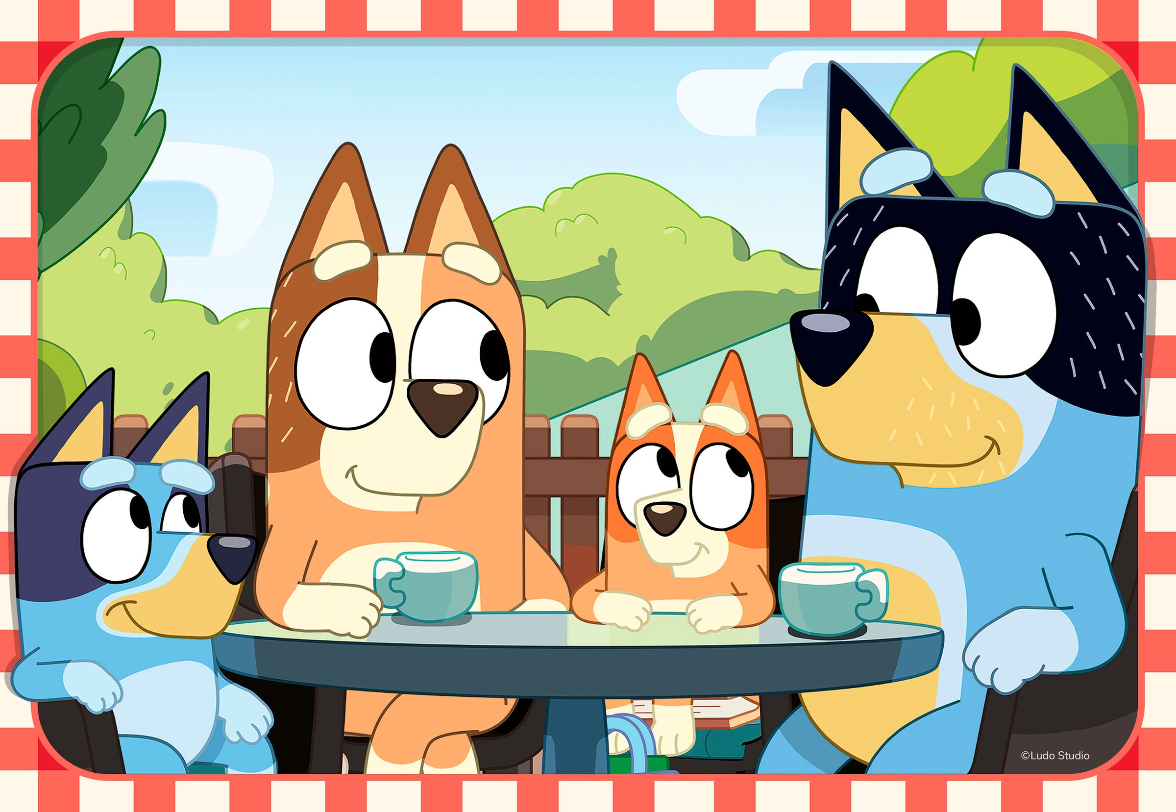 Ravensburger Puzzle »Bluey, Familienzeit«, Made in Europe