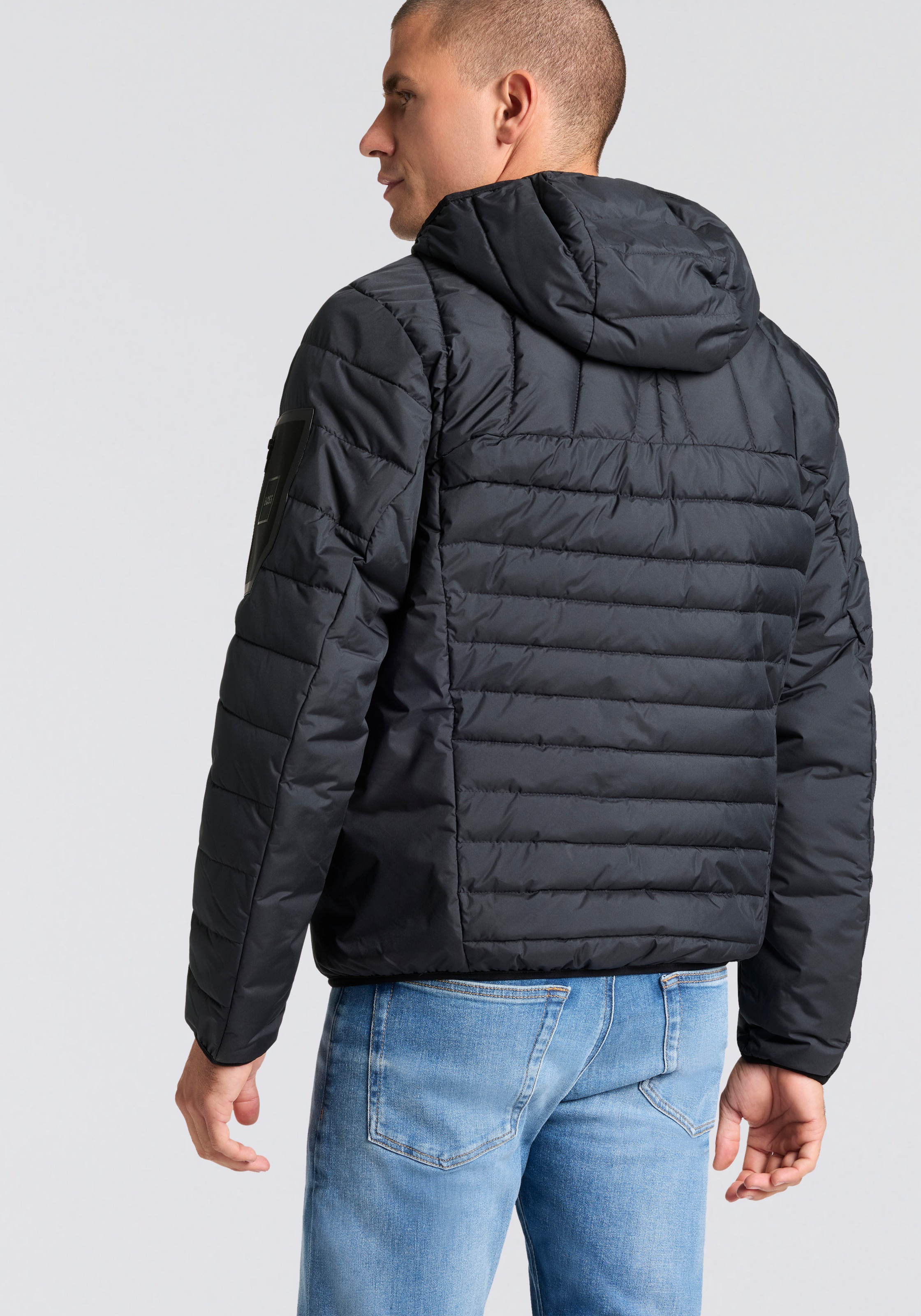 BOSS GREEN Steppjacke "OW Urbanex JT HD" mit Kapuze Kapuze, Regular Fit, re günstig online kaufen