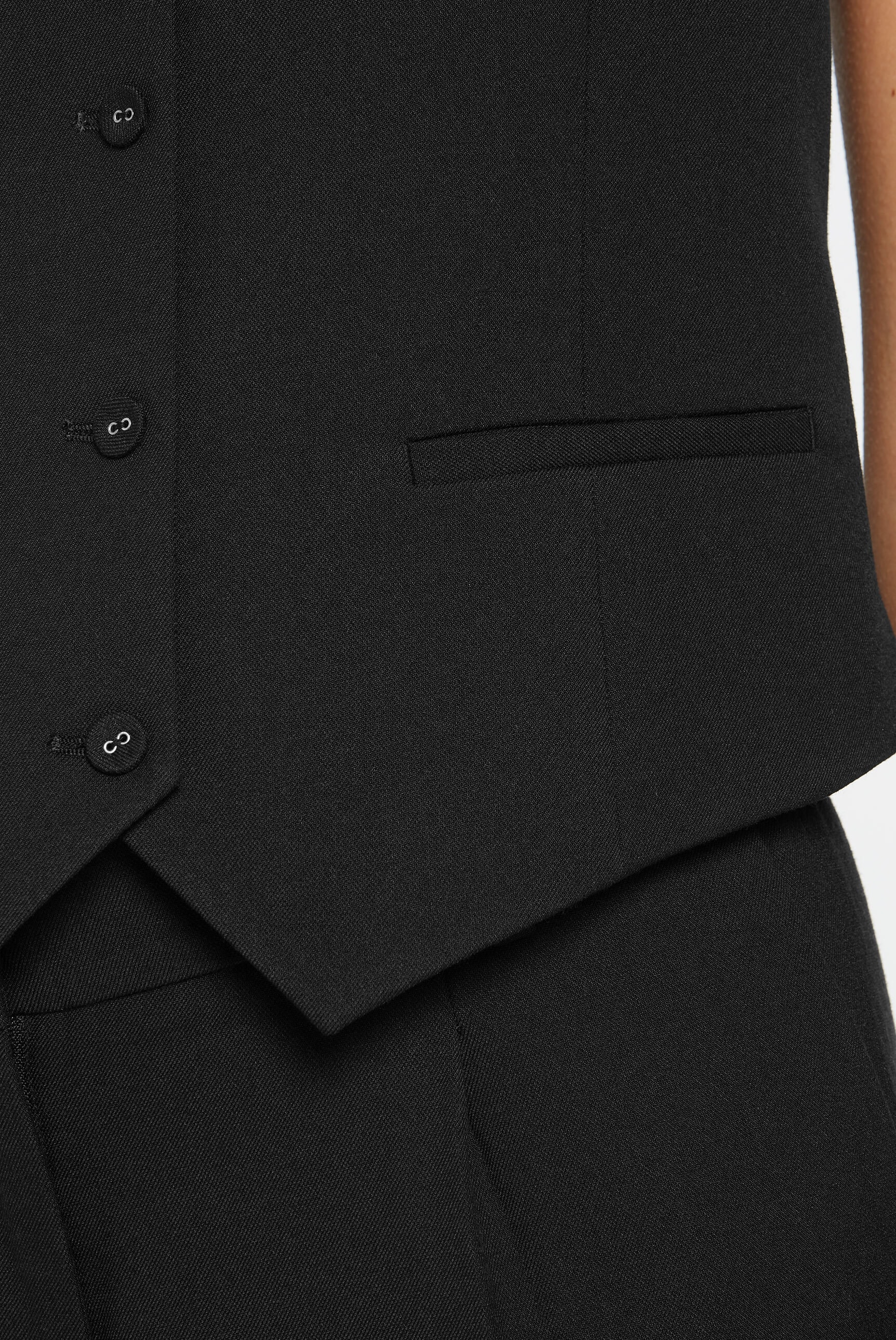 SENSES.THE LABEL Anzugweste leicht tailliert geschnitten