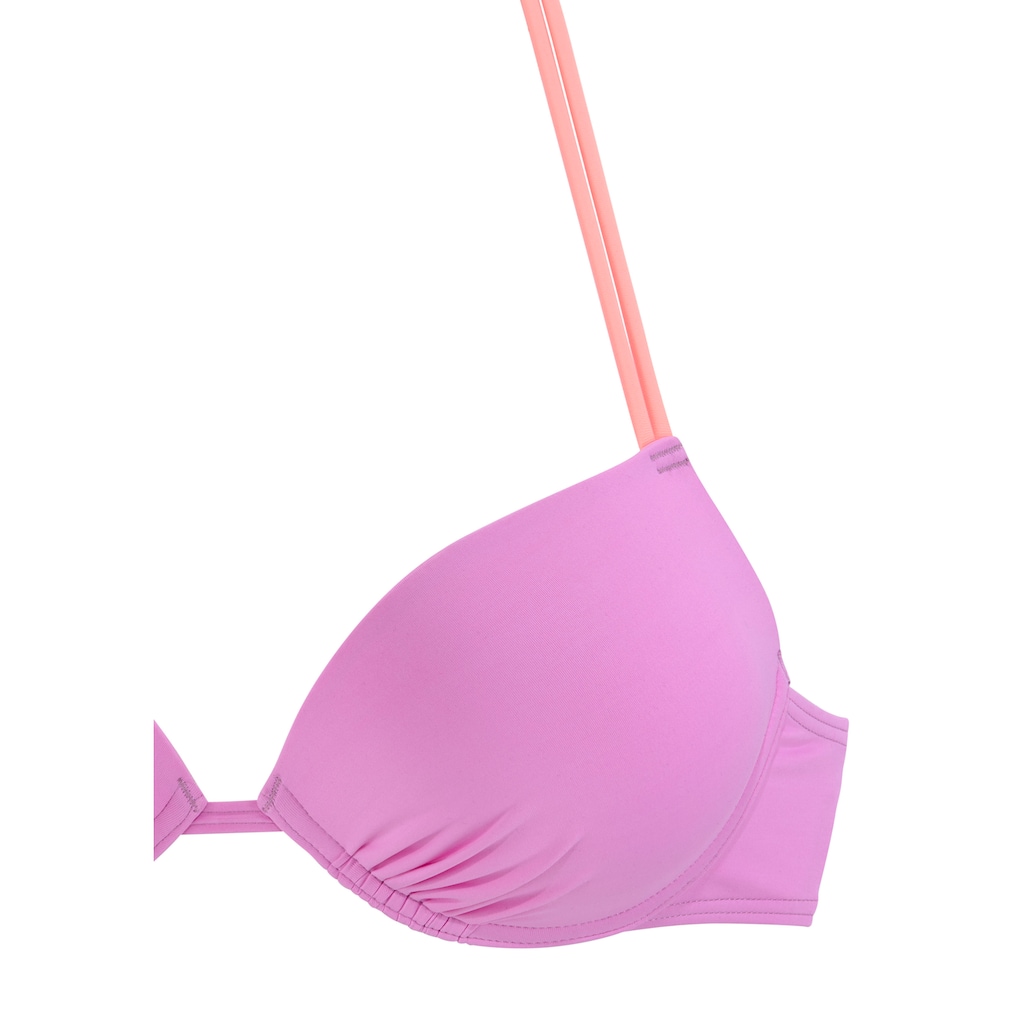 Marken Venice Beach Venice Beach Push-Up-Bikini-Top »Anna«, im Rücken zu binden lila