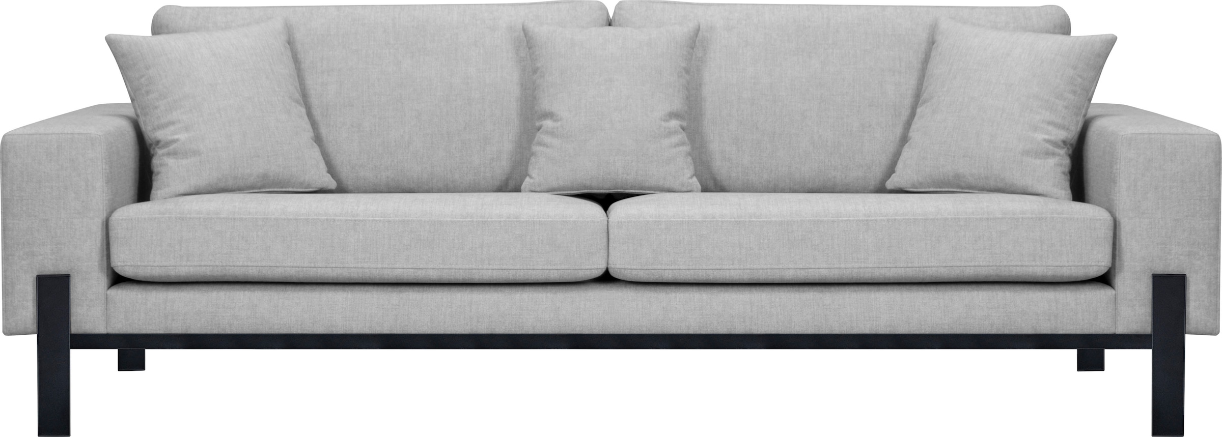 3-Sitzer »Ennis«, Verschiedene Bezugsqualitäten: Baumwolle, recyceltes Polyester