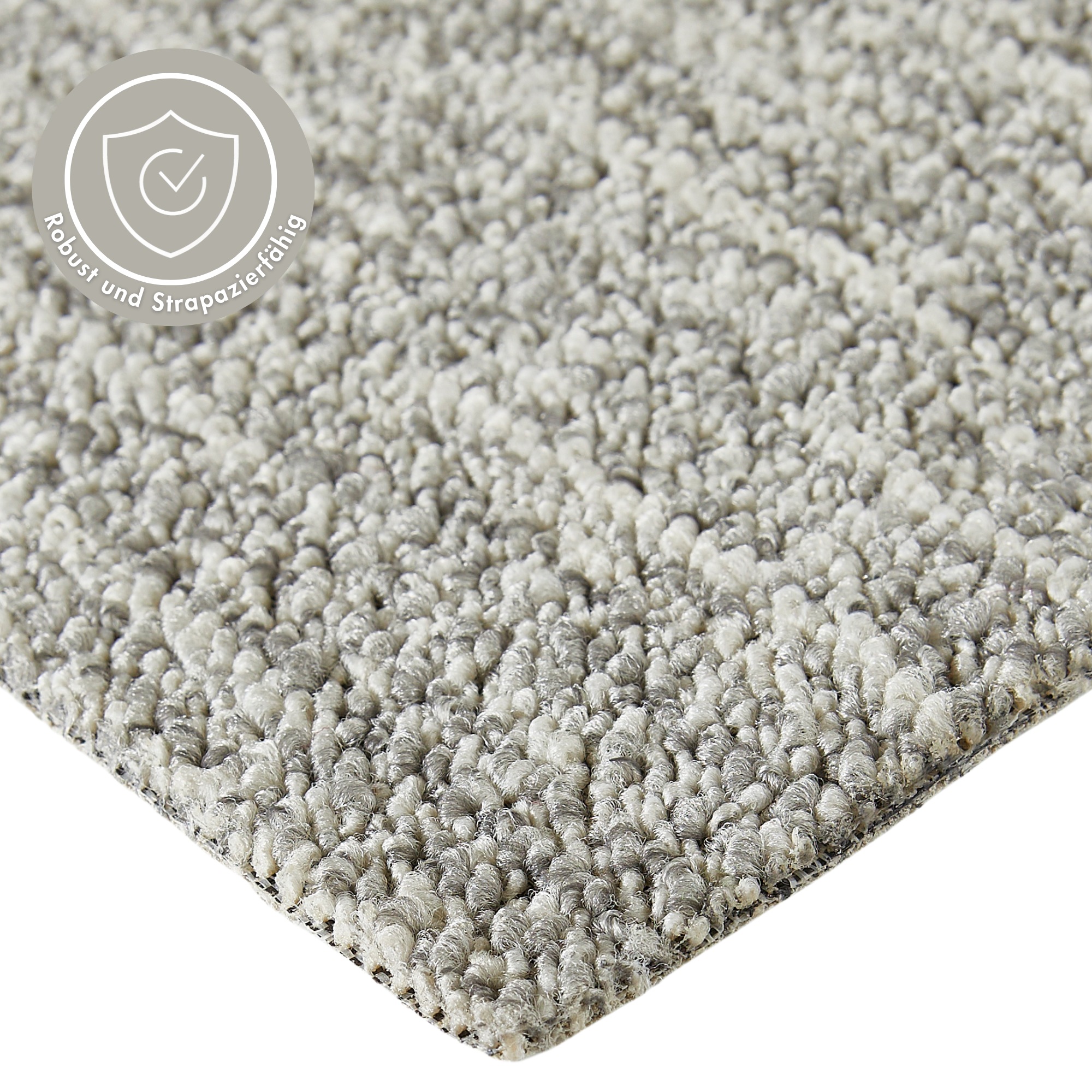 ANDIAMO Joe Loop Pile Carpet Gray/Beige 400x200cm 2