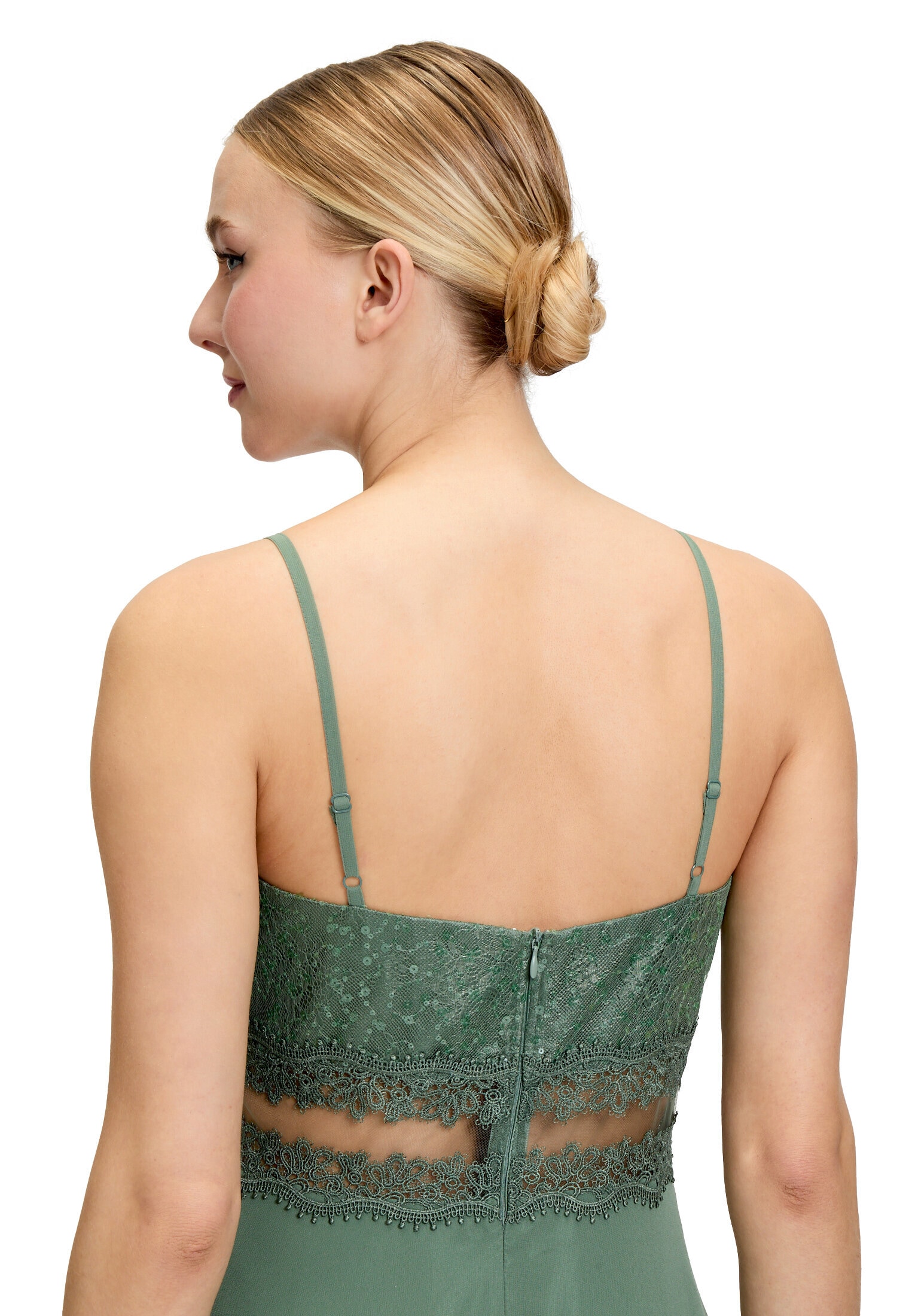 Vera Mont Abendkleid »Damen mit Spitze« Ohne Tasche Dekoelemente