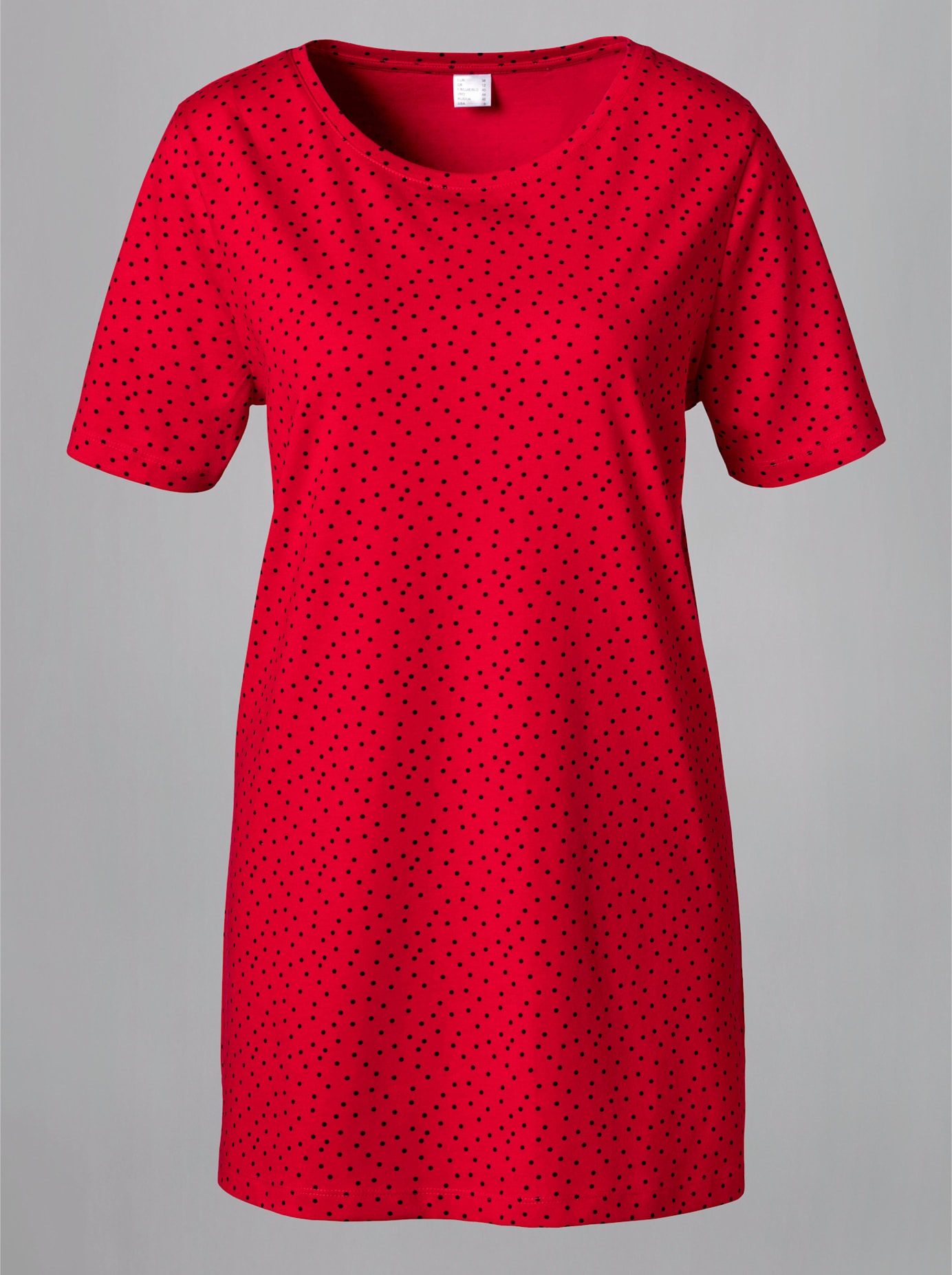 Longshirt Women Red Black 42 3