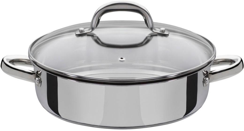 GSW Servierpfanne "Montreal" Edelstahl 1 Stk. tlg. Induktion, 24 cm günstig online kaufen